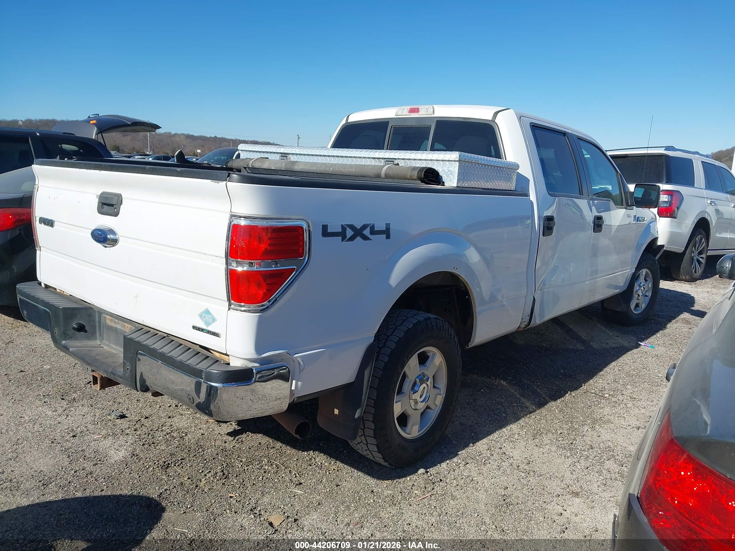 2014 Ford F-150 Xlt White vin: 1FTFW1EF6EKF93919