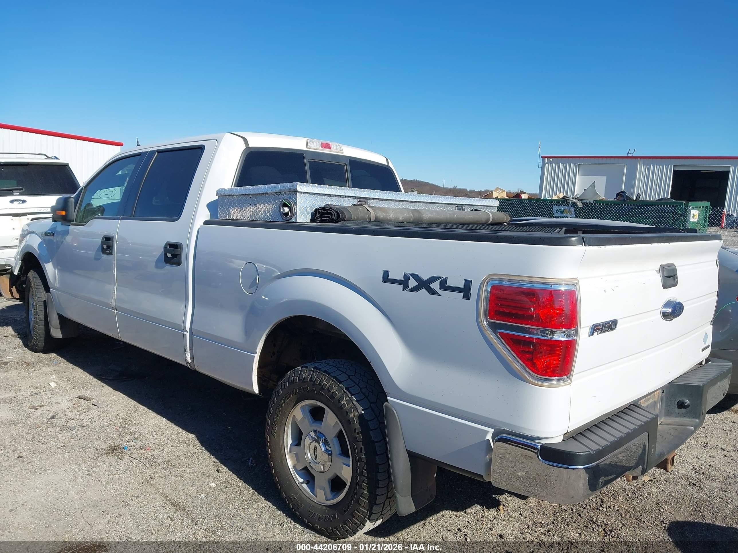 2014 Ford F-150 Xlt White vin: 1FTFW1EF6EKF93919