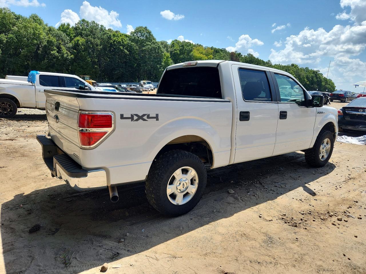 2014 Ford F150 Supercrew Белый vin: 1FTFW1EF6EKG06832