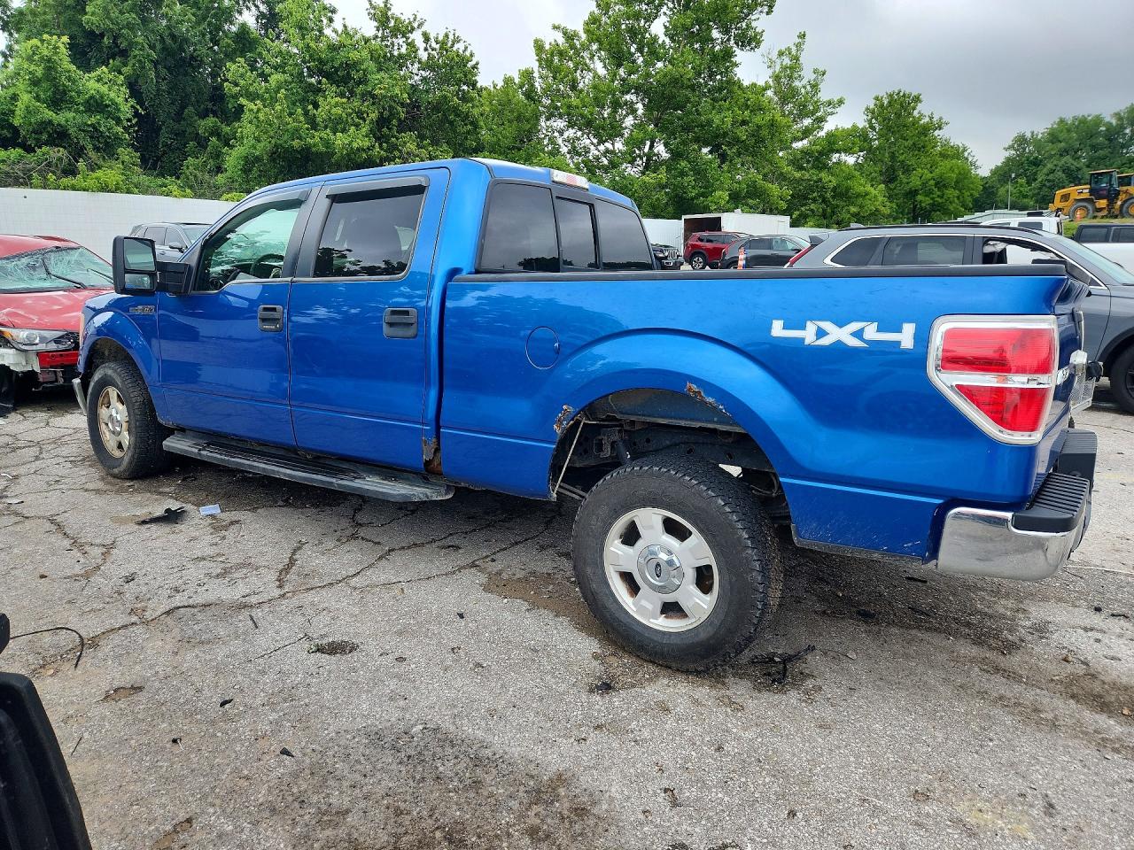 2014 Ford F150 Supercrew Синий vin: 1FTFW1EF6EKG25574