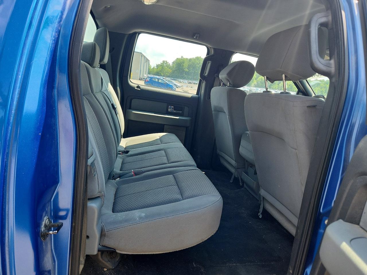 2014 Ford F150 Supercrew Blue vin: 1FTFW1EF6EKG44397