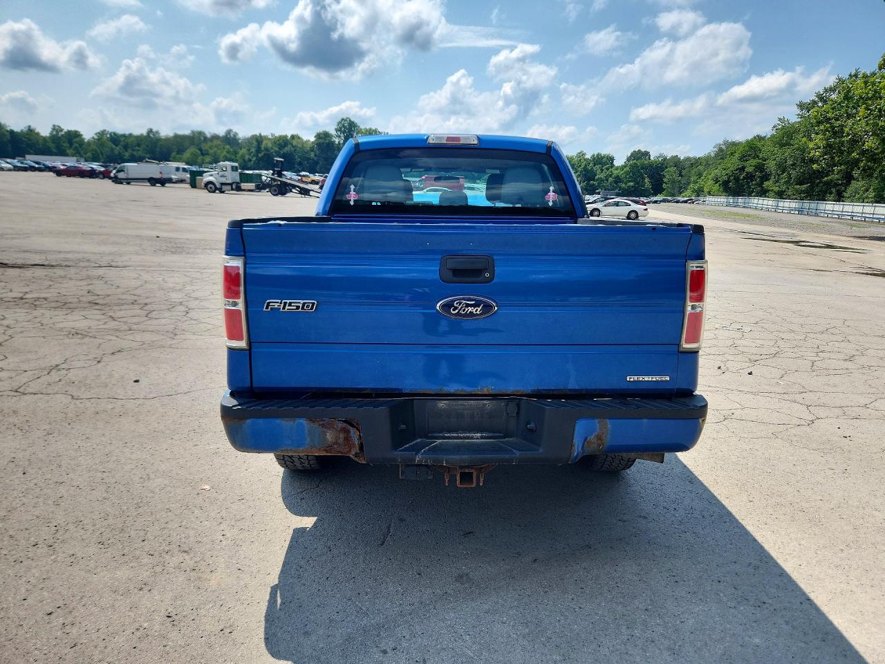 2014 Ford F150 Supercrew Blue vin: 1FTFW1EF6EKG44397