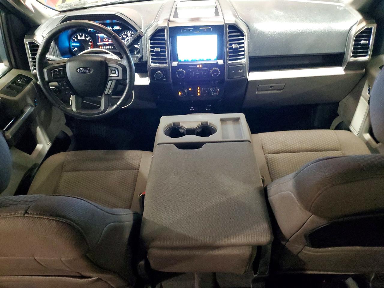 2015 Ford F150 Supercrew Brown vin: 1FTFW1EF6FFA09223
