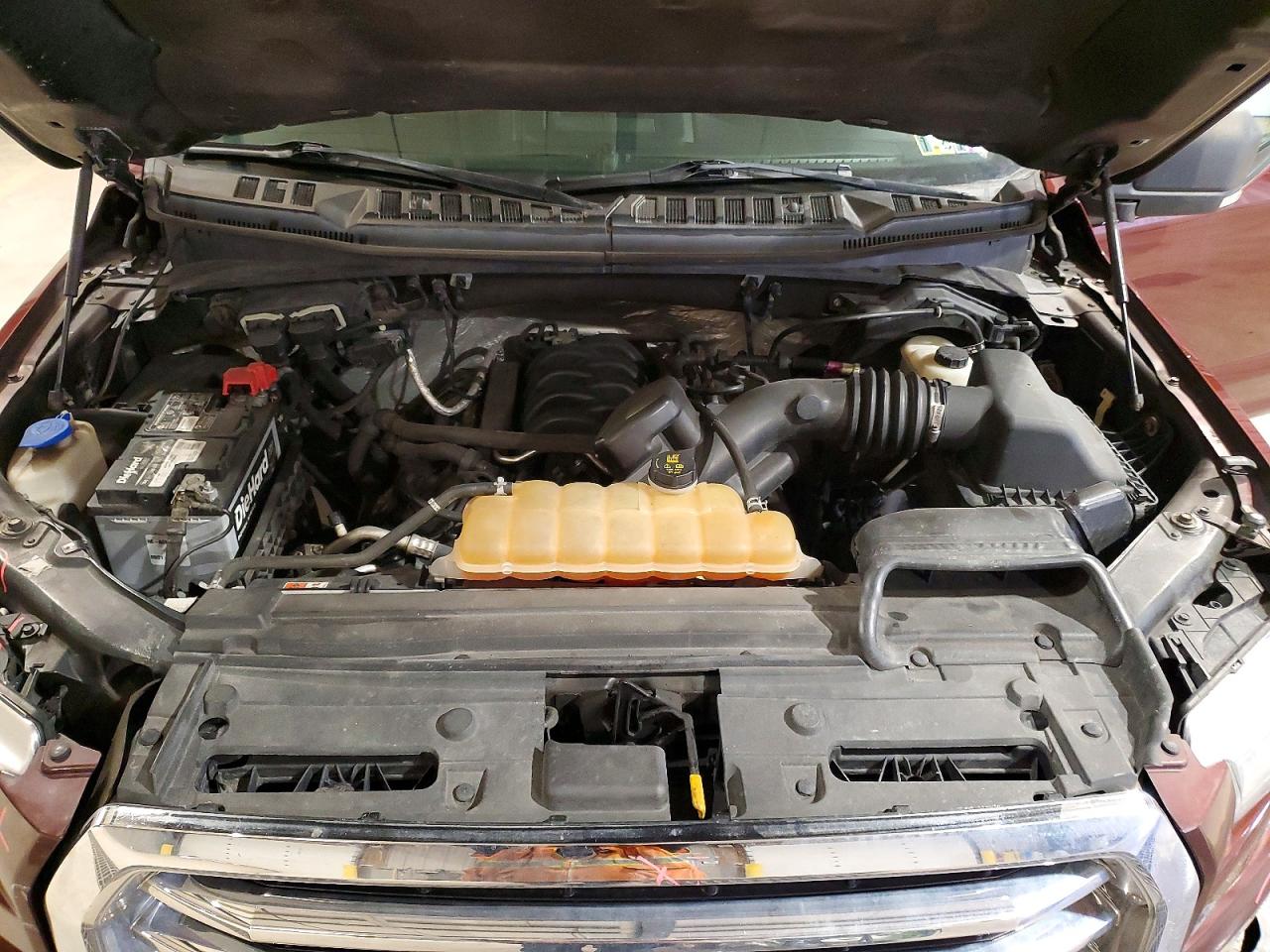 2015 Ford F150 Supercrew Brown vin: 1FTFW1EF6FFA09223