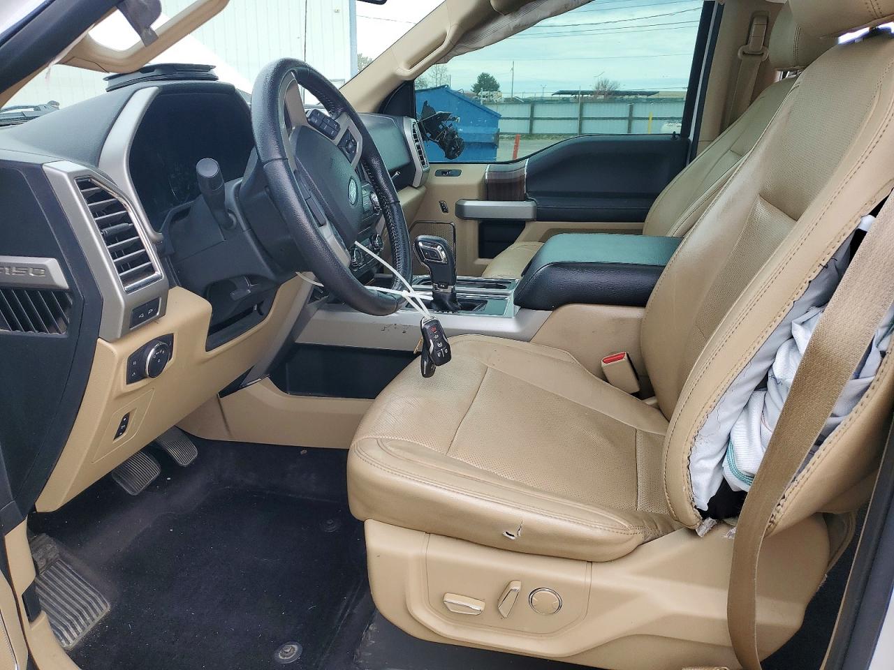 2016 Ford F150 Supercrew Белый vin: 1FTFW1EF6GKD33510