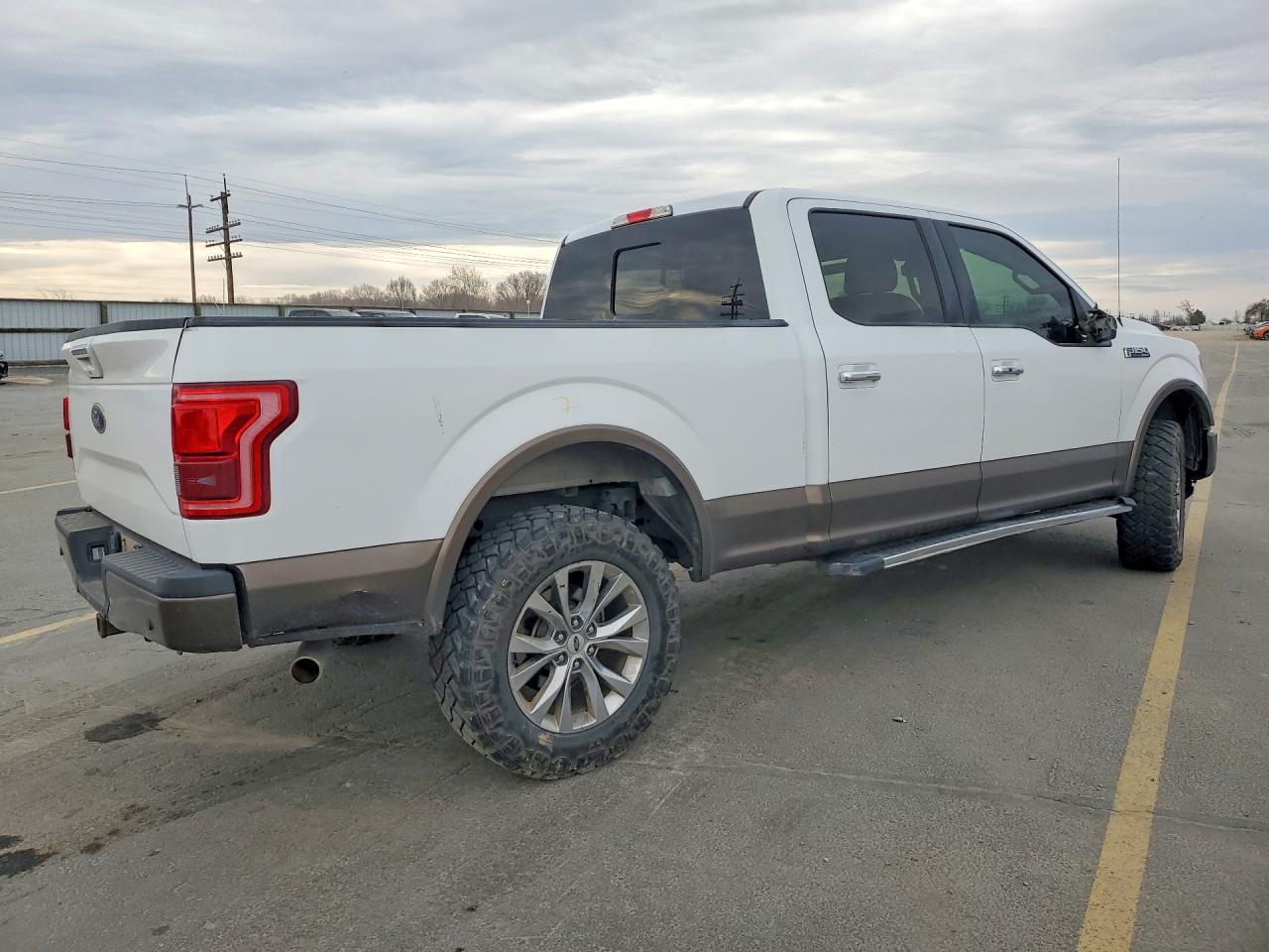 2016 Ford F150 Supercrew Белый vin: 1FTFW1EF6GKD33510