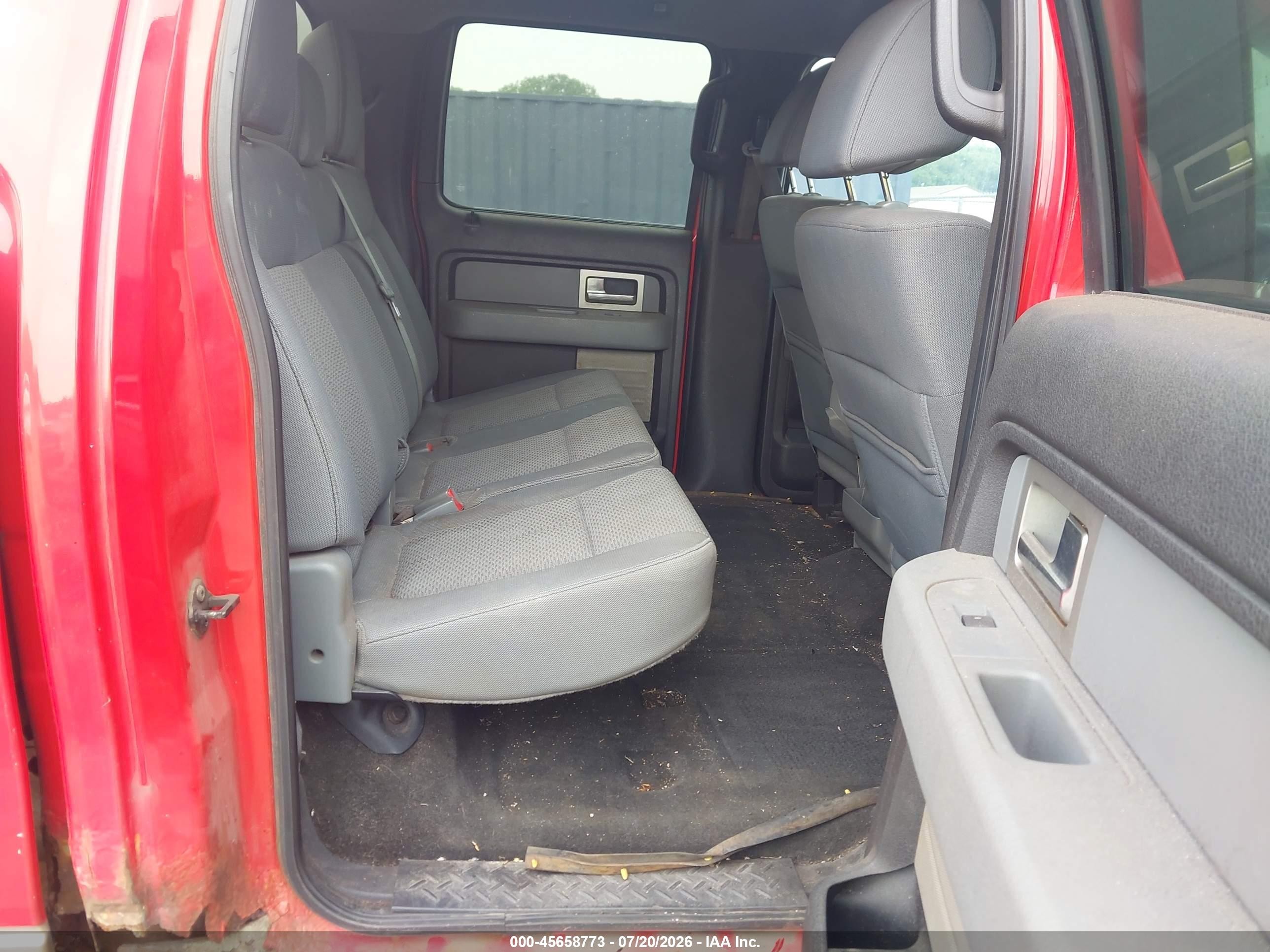 2011 Ford F-150 Xlt Красный vin: 1FTFW1EF7BFA00783
