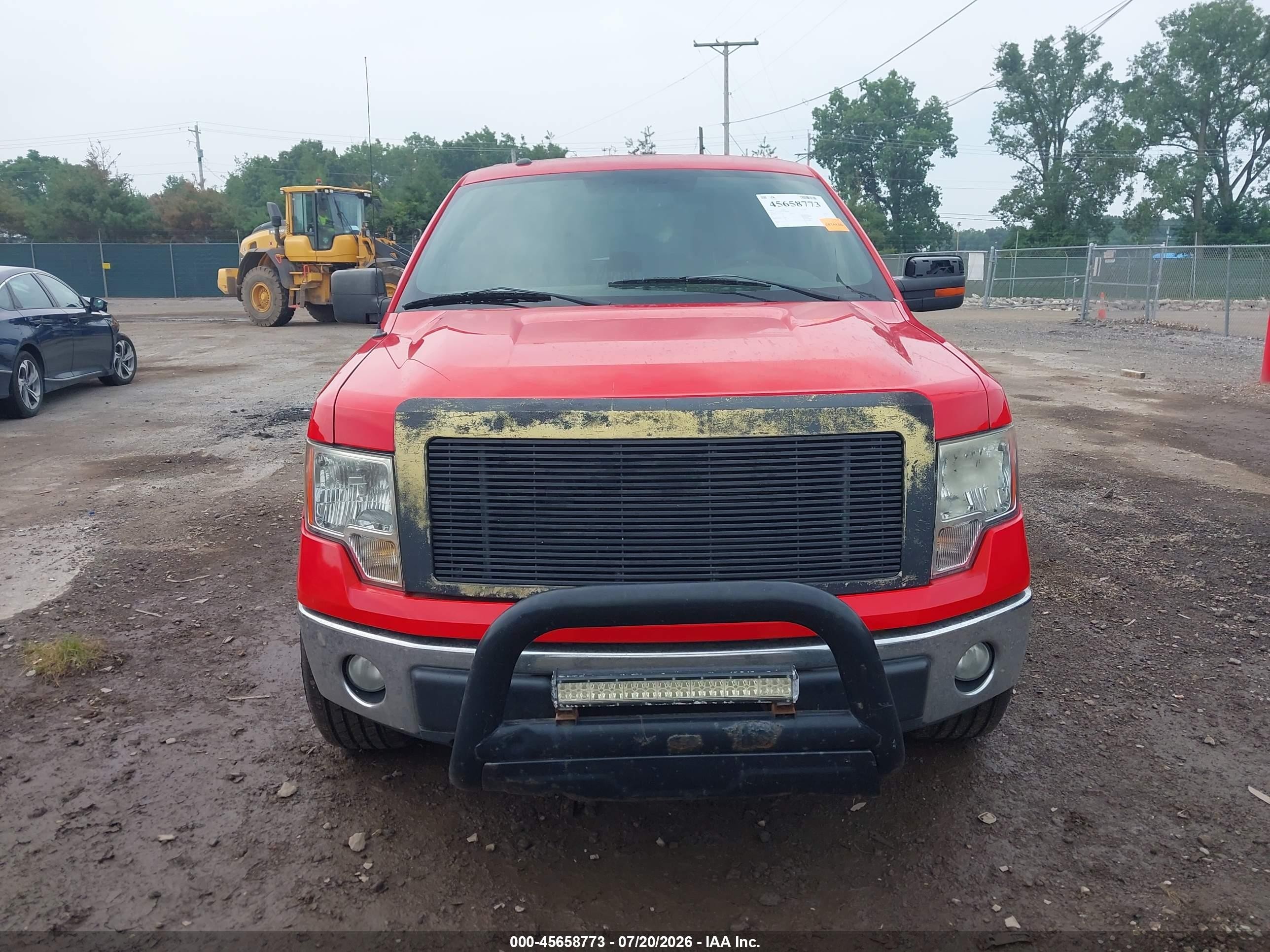 2011 Ford F-150 Xlt Красный vin: 1FTFW1EF7BFA00783