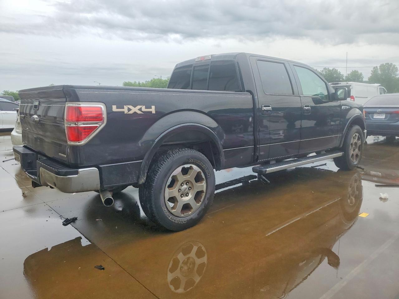 2011 Ford F150 Supercrew Black vin: 1FTFW1EF7BFA37865