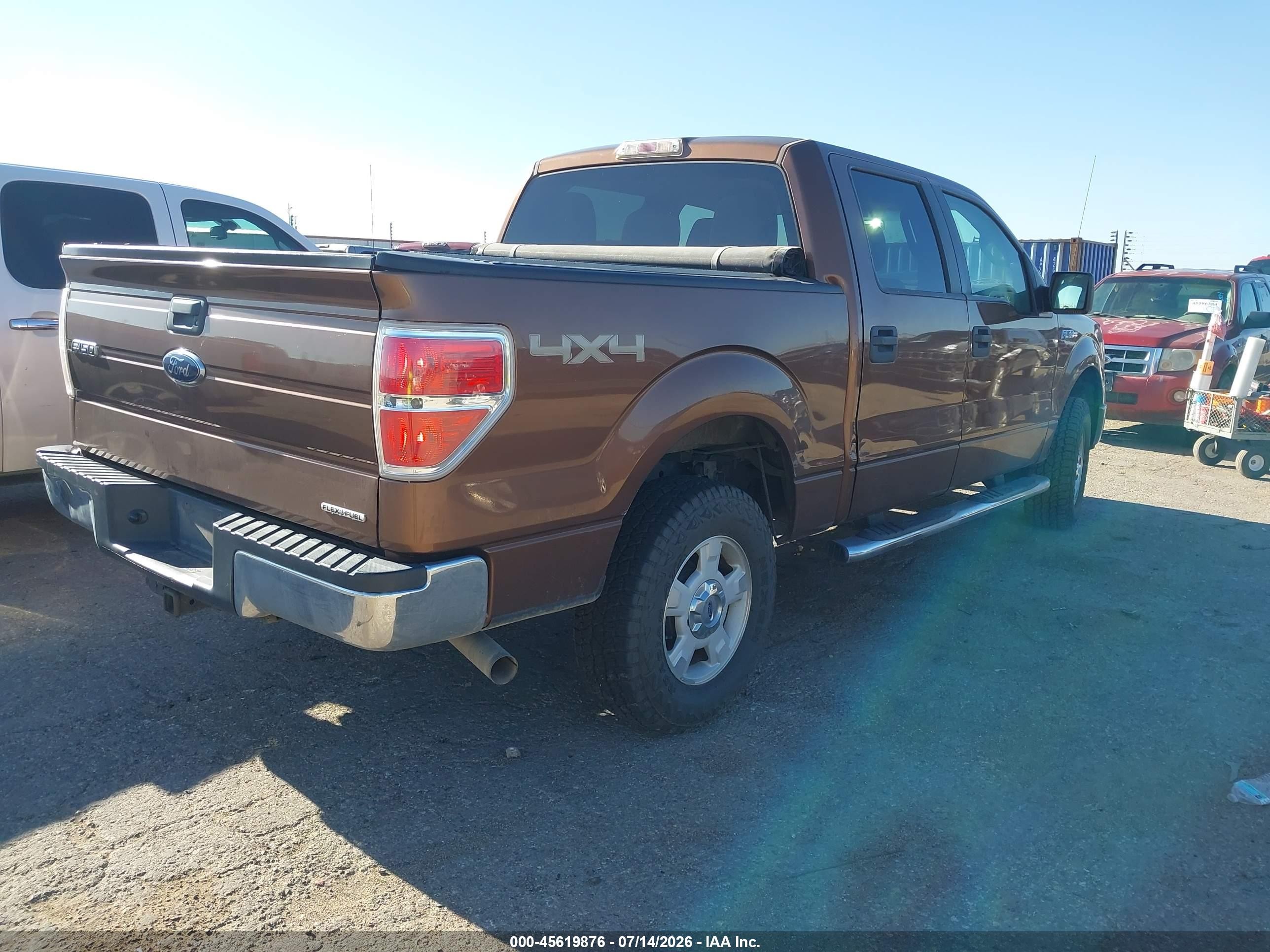 2011 Ford F-150 Xlt Brown vin: 1FTFW1EF7BFA57761