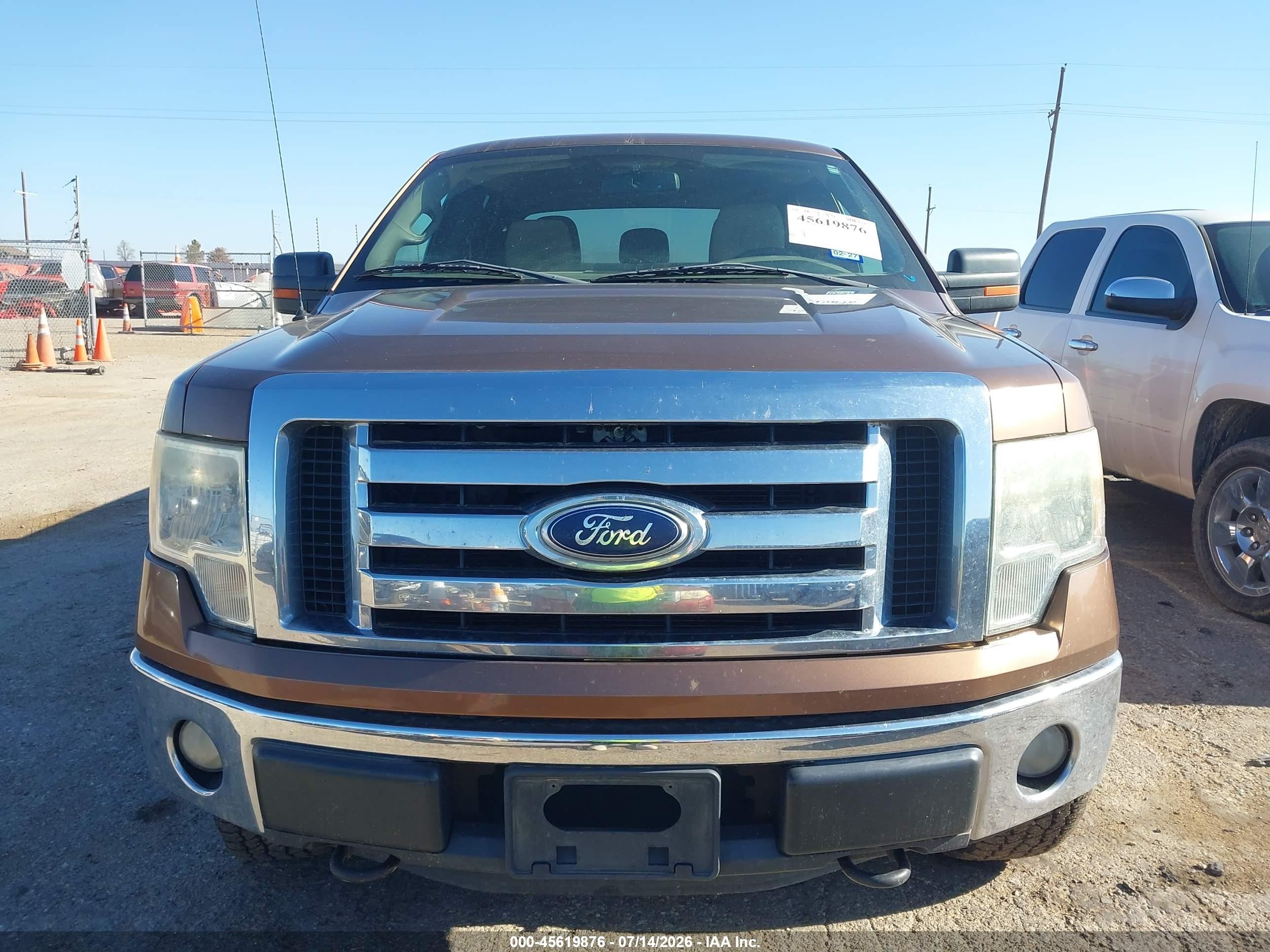 2011 Ford F-150 Xlt Brown vin: 1FTFW1EF7BFA57761