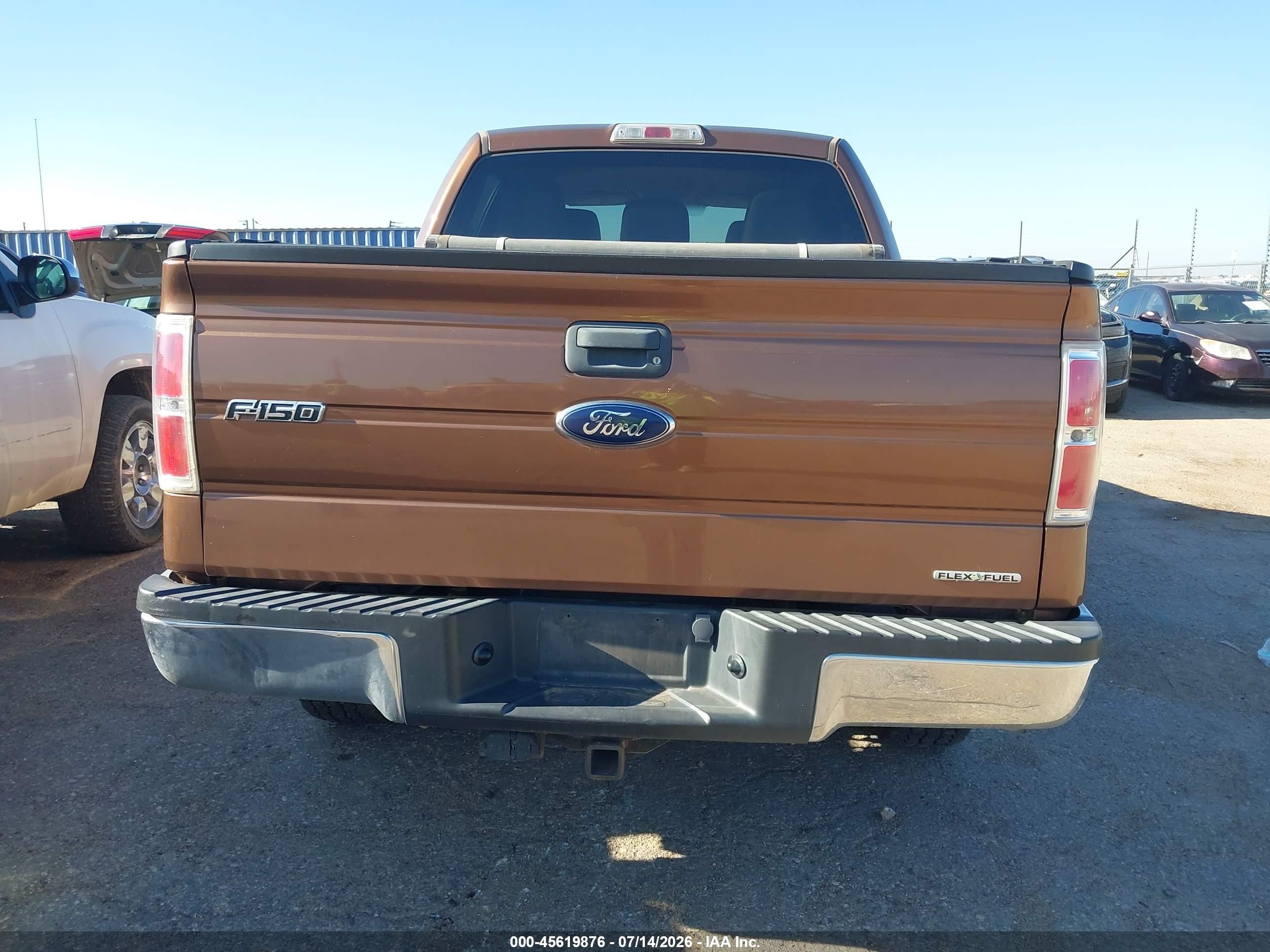 2011 Ford F-150 Xlt Brown vin: 1FTFW1EF7BFA57761