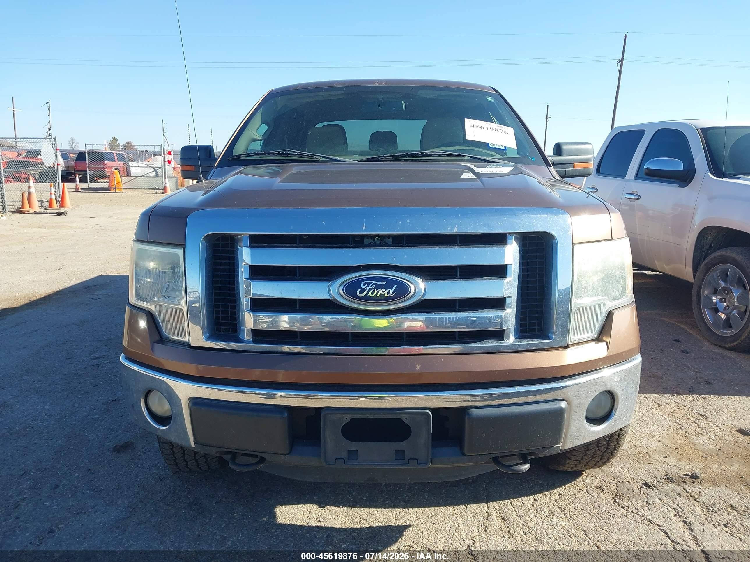 2011 Ford F-150 Xlt Brown vin: 1FTFW1EF7BFA57761