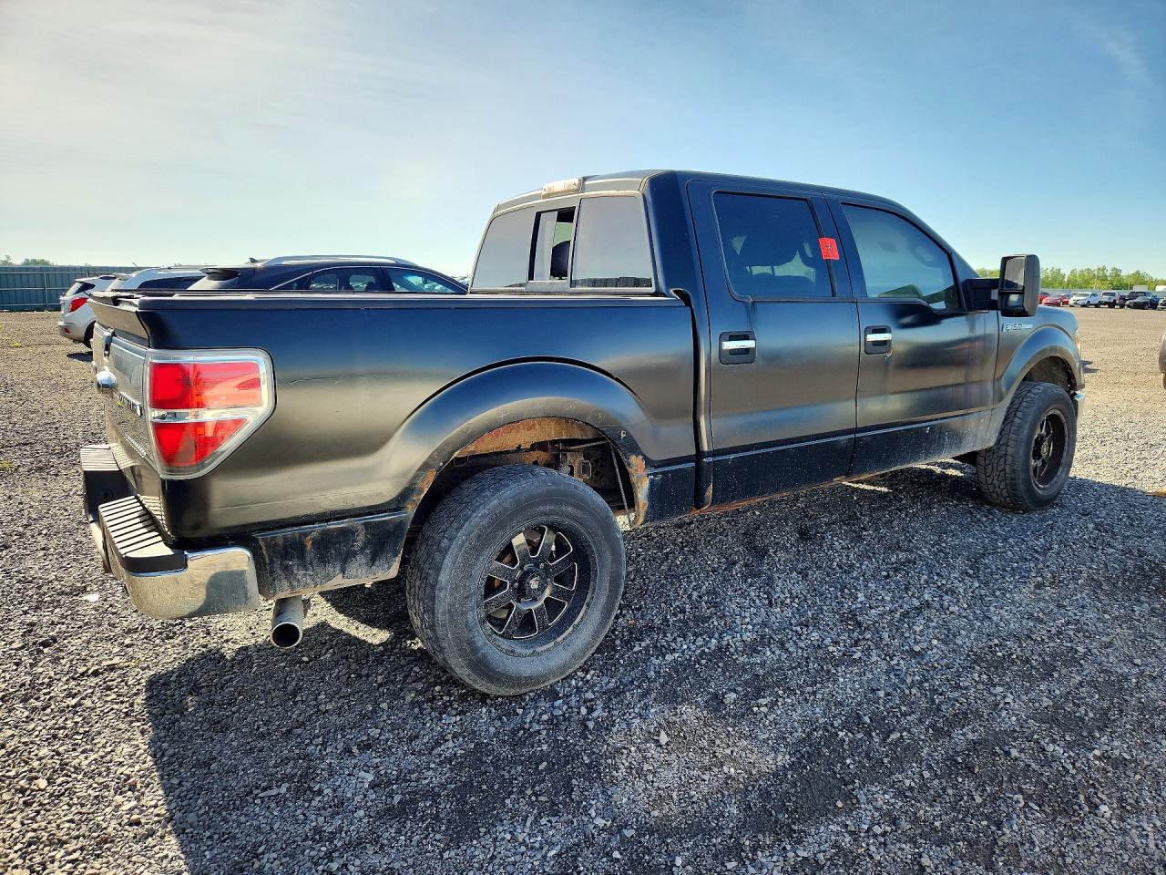 2011 Ford F150 Supercrew Черный vin: 1FTFW1EF7BFA89156