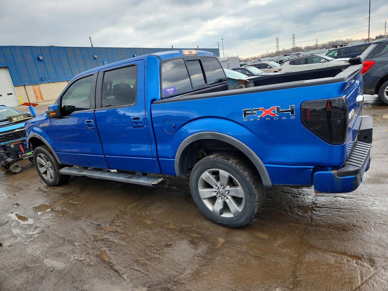 2011 Ford F150 Supercrew Blue vin: 1FTFW1EF7BFB89810