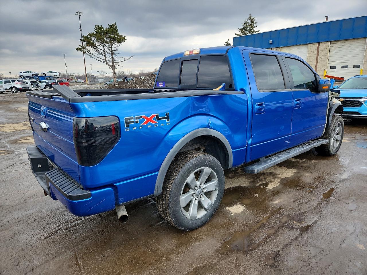 2011 Ford F150 Supercrew Blue vin: 1FTFW1EF7BFB89810