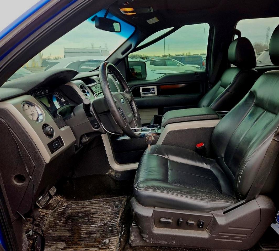 2011 Ford F150 Supercrew Blue vin: 1FTFW1EF7BFB89810