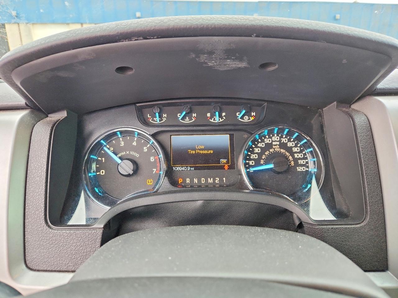 2011 Ford F150 Supercrew Blue vin: 1FTFW1EF7BFB89810