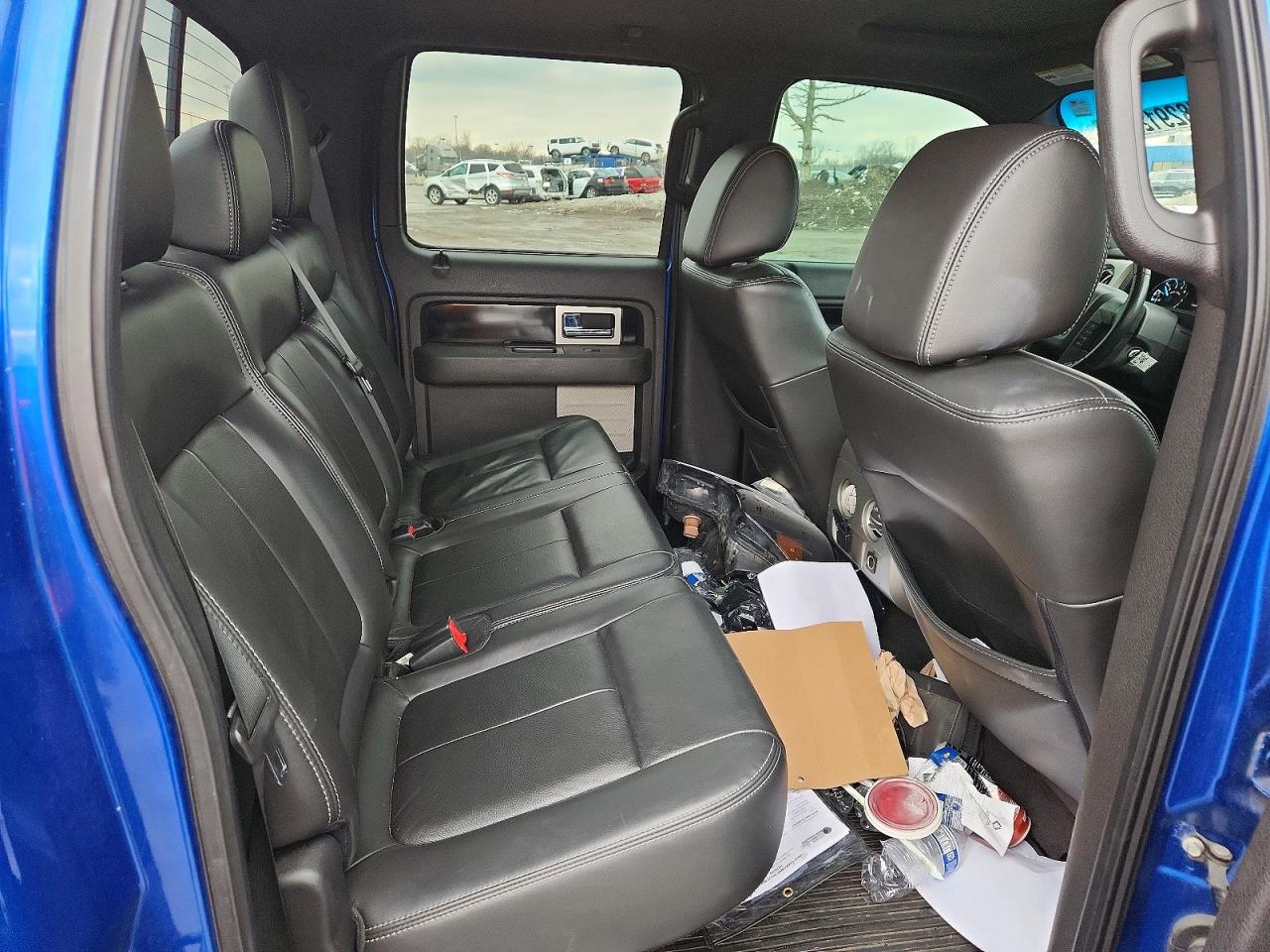 2011 Ford F150 Supercrew Blue vin: 1FTFW1EF7BFB89810