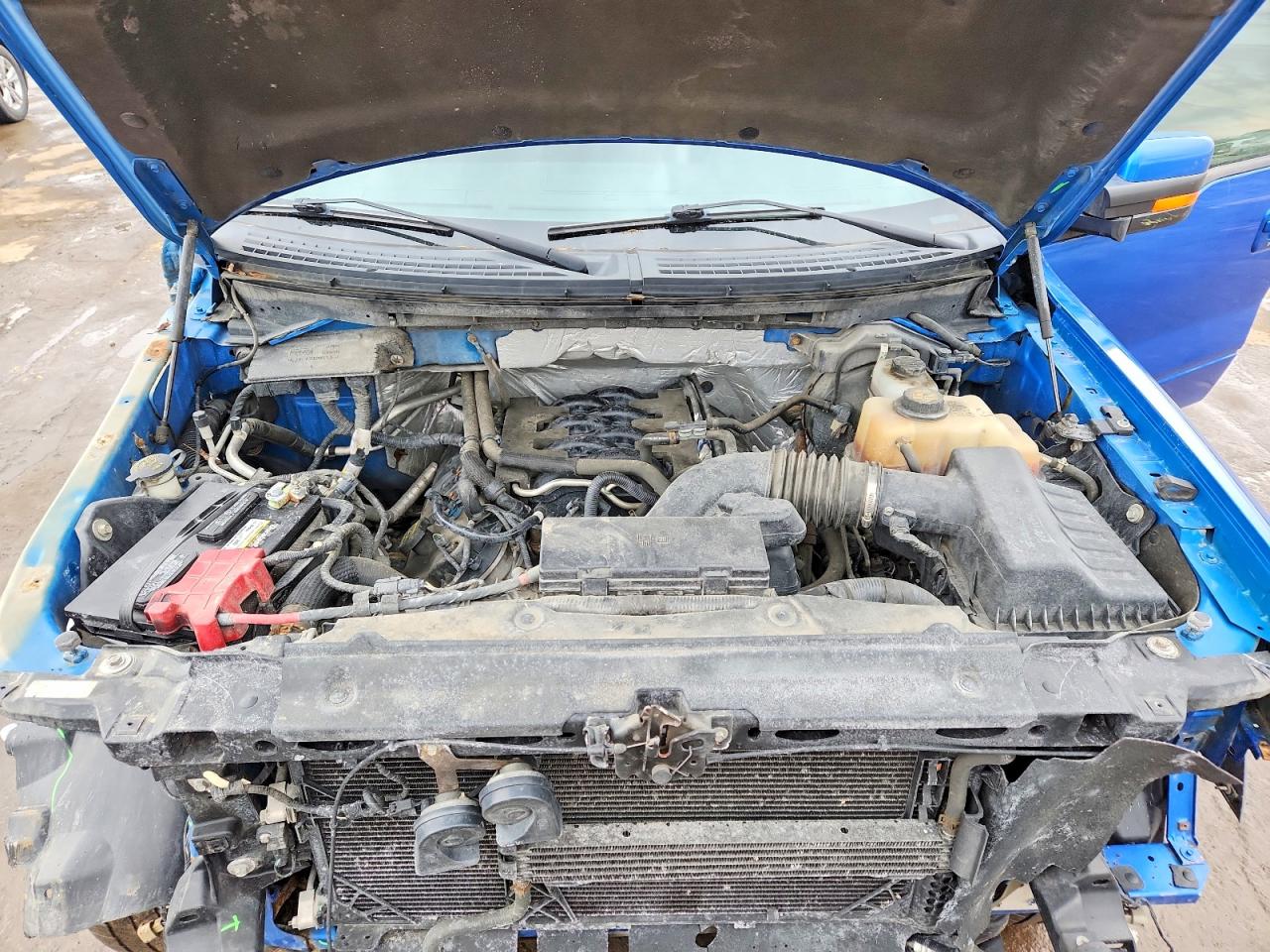 2011 Ford F150 Supercrew Blue vin: 1FTFW1EF7BFB89810