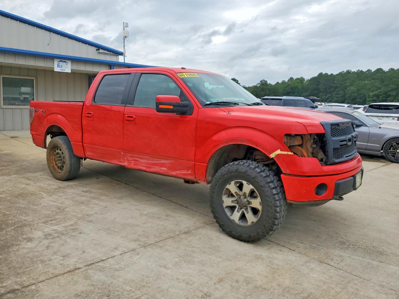 2011 Ford F150 Supercrew Red vin: 1FTFW1EF7BFB95509
