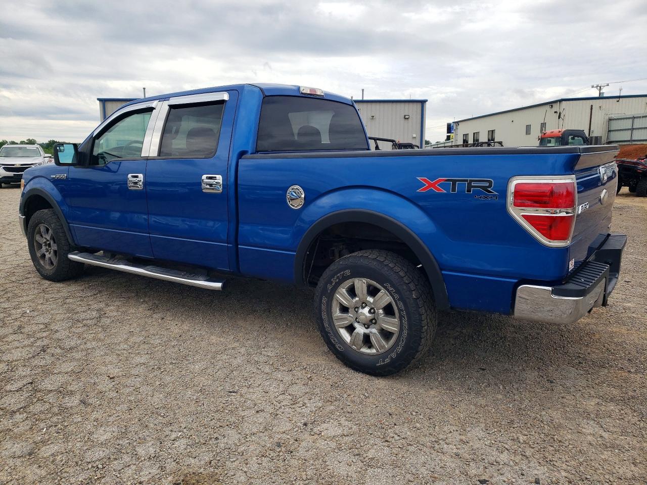 2011 Ford F150 Supercrew Blue vin: 1FTFW1EF7BKD74253