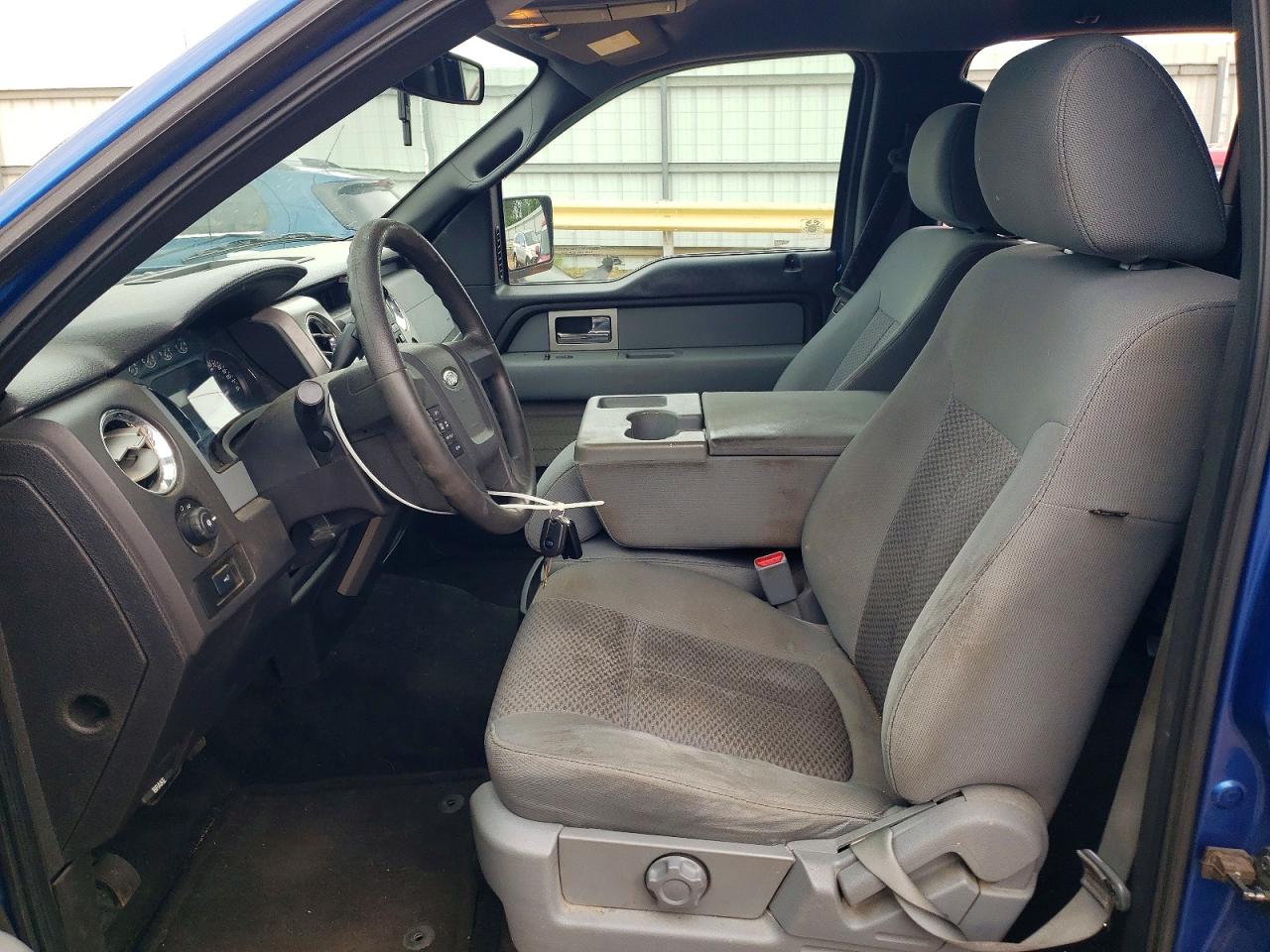 2011 Ford F150 Supercrew Blue vin: 1FTFW1EF7BKD74253