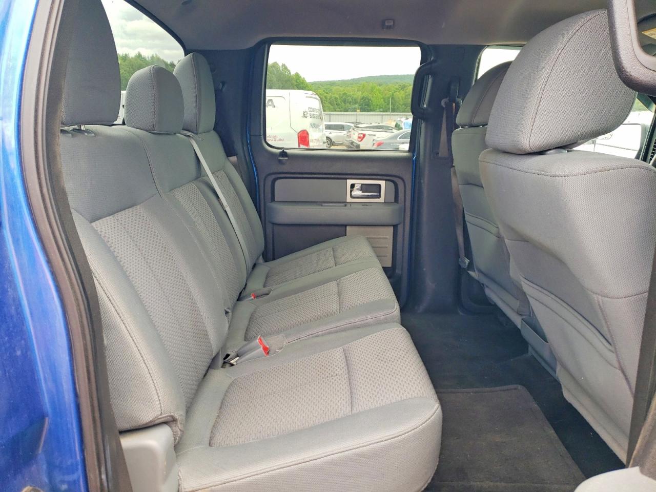 2011 Ford F150 Supercrew Blue vin: 1FTFW1EF7BKD74253