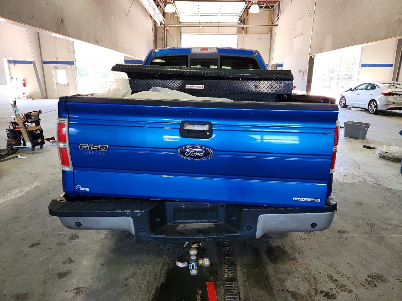 2012 Ford F150 Supercrew Blue vin: 1FTFW1EF7CFA33591