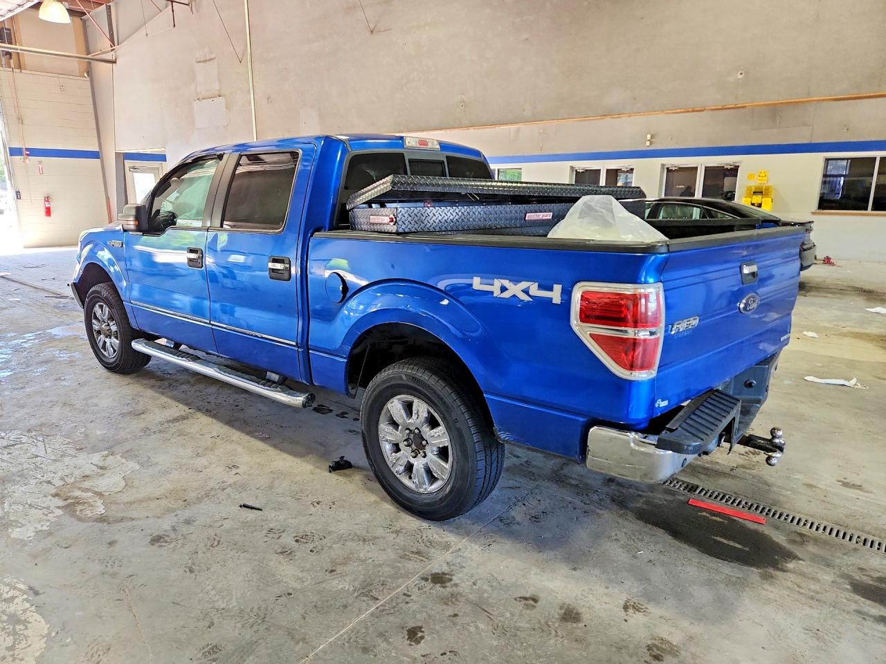 2012 Ford F150 Supercrew Blue vin: 1FTFW1EF7CFA33591