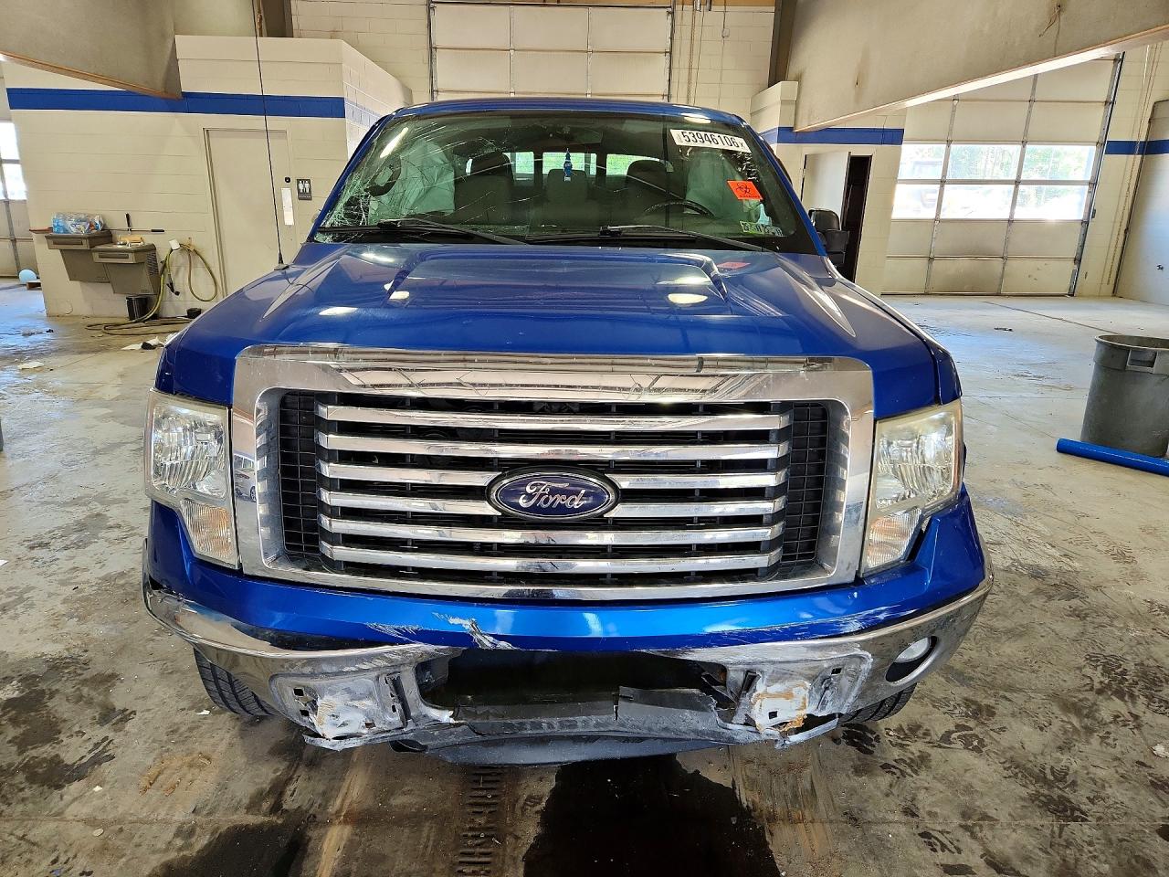 2012 Ford F150 Supercrew Blue vin: 1FTFW1EF7CFA33591