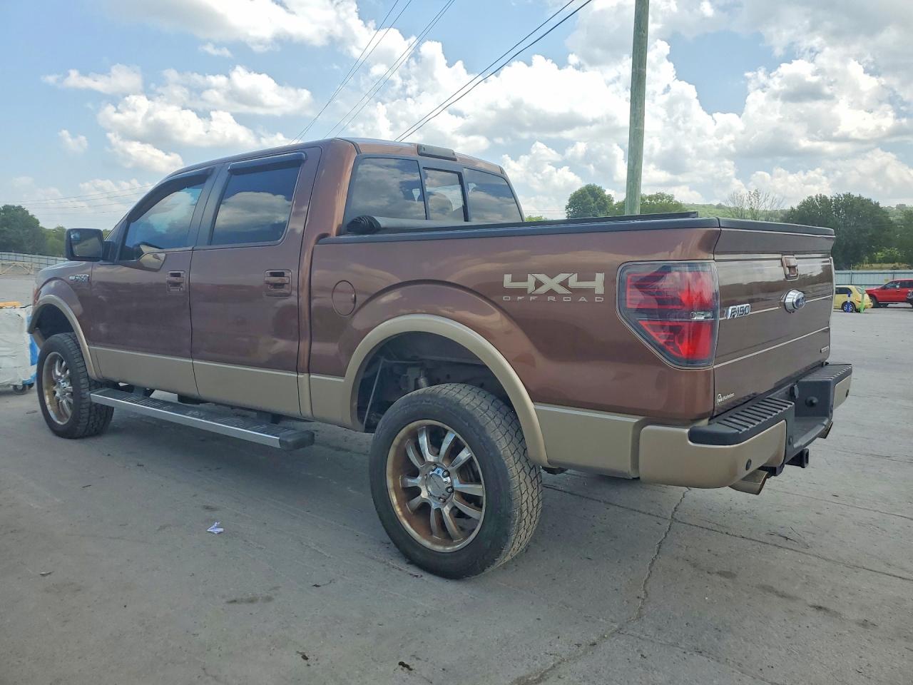 2012 Ford F150 Supercrew Brown vin: 1FTFW1EF7CFA34014