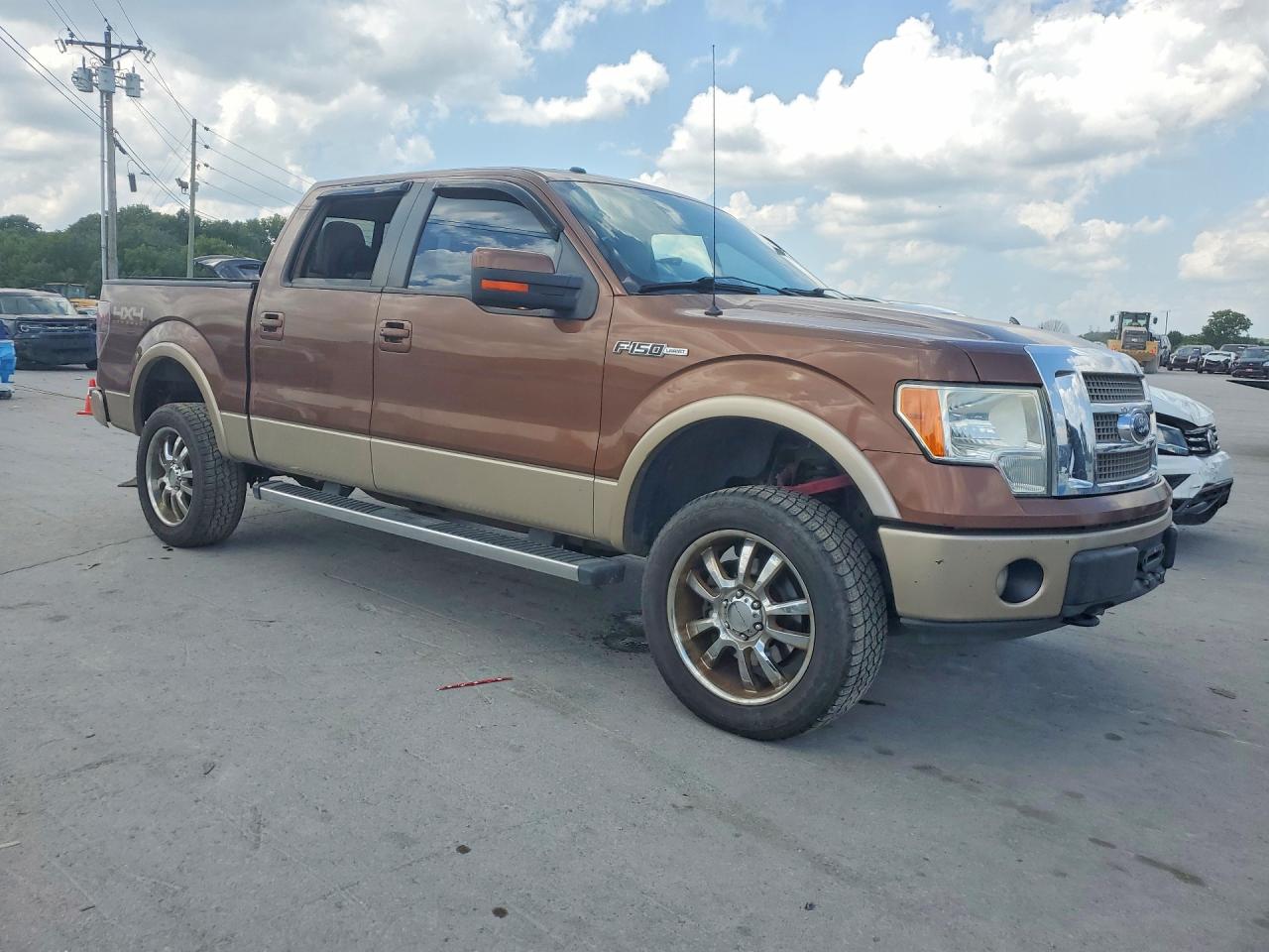 2012 Ford F150 Supercrew Brown vin: 1FTFW1EF7CFA34014