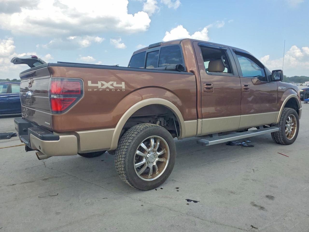 2012 Ford F150 Supercrew Brown vin: 1FTFW1EF7CFA34014