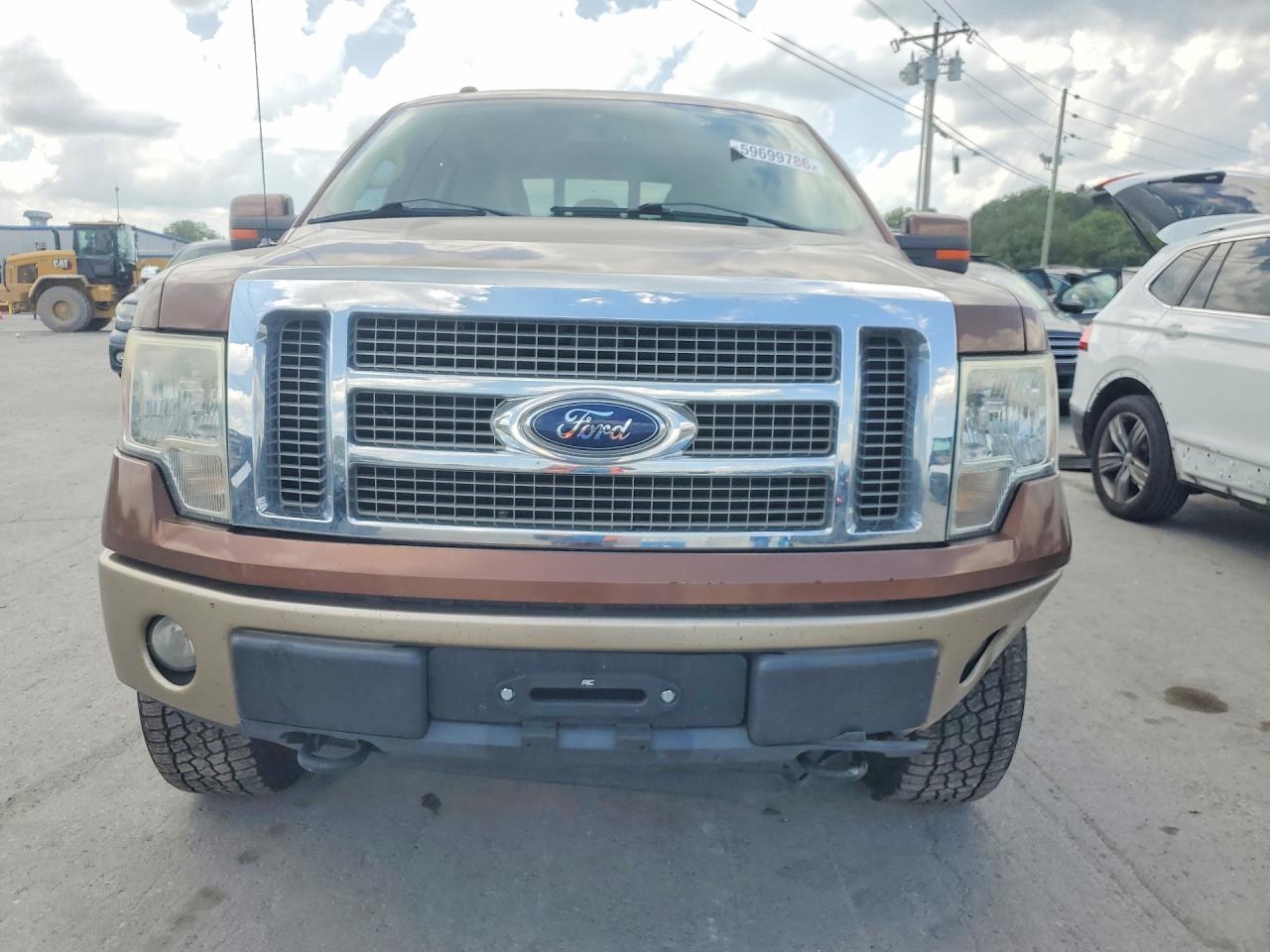 2012 Ford F150 Supercrew Brown vin: 1FTFW1EF7CFA34014