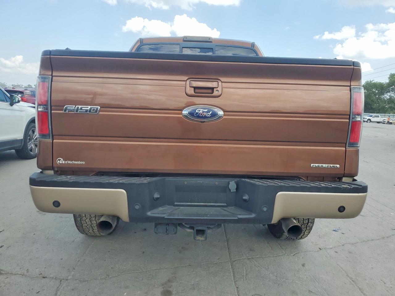 2012 Ford F150 Supercrew Brown vin: 1FTFW1EF7CFA34014