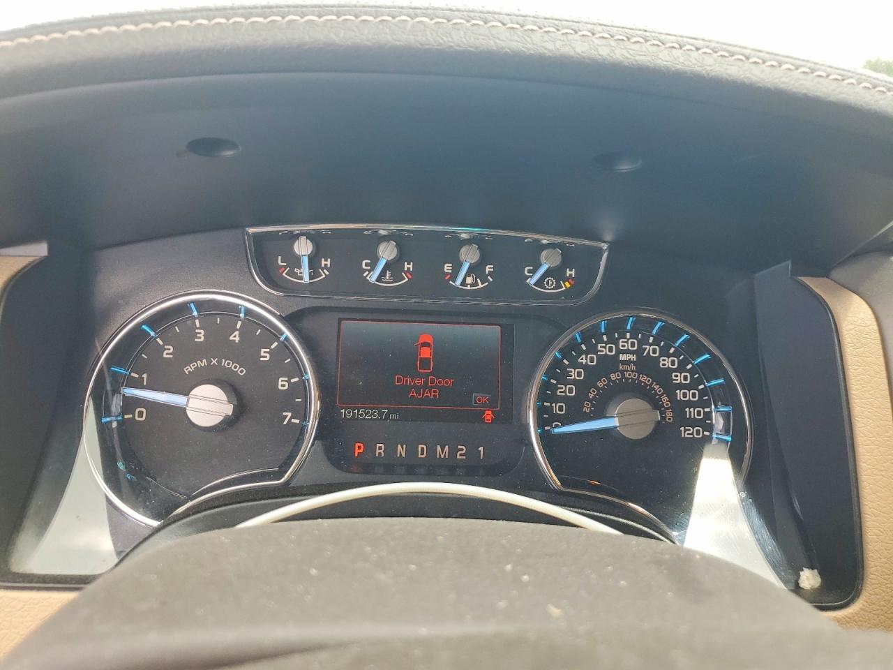 2012 Ford F150 Supercrew Brown vin: 1FTFW1EF7CFA34014