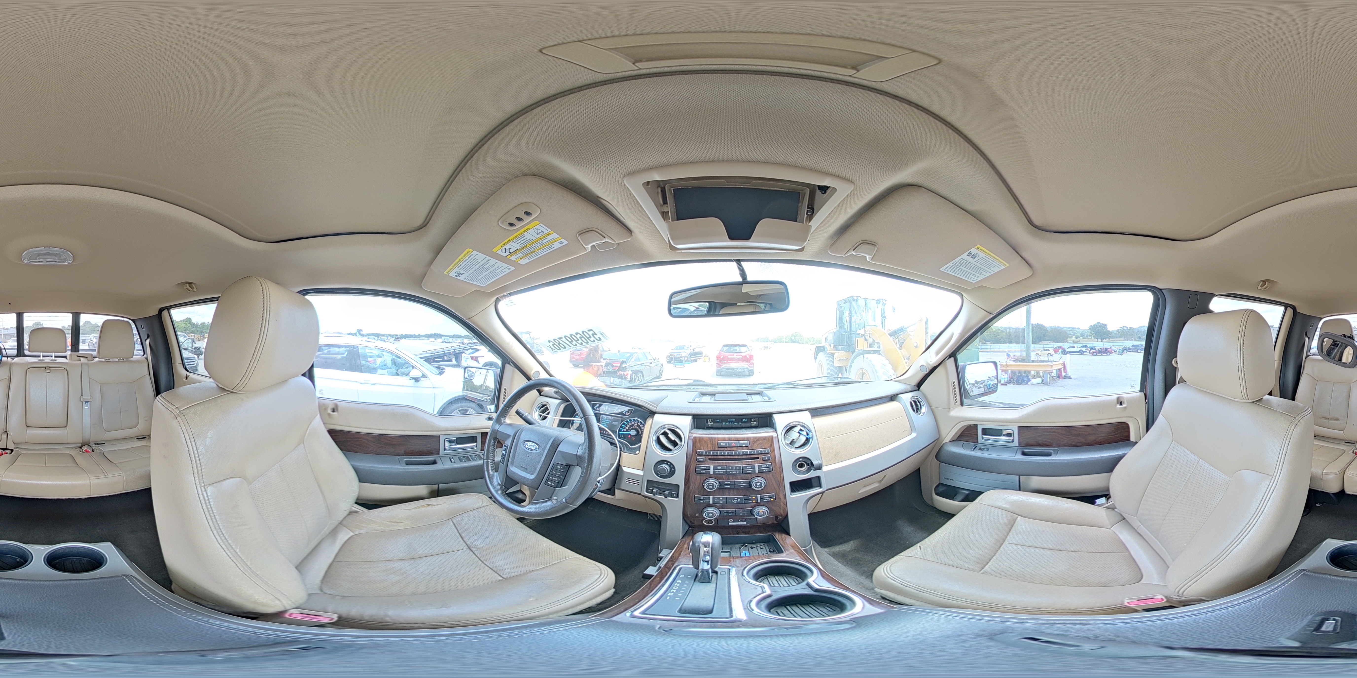 2012 Ford F150 Supercrew Brown vin: 1FTFW1EF7CFA34014