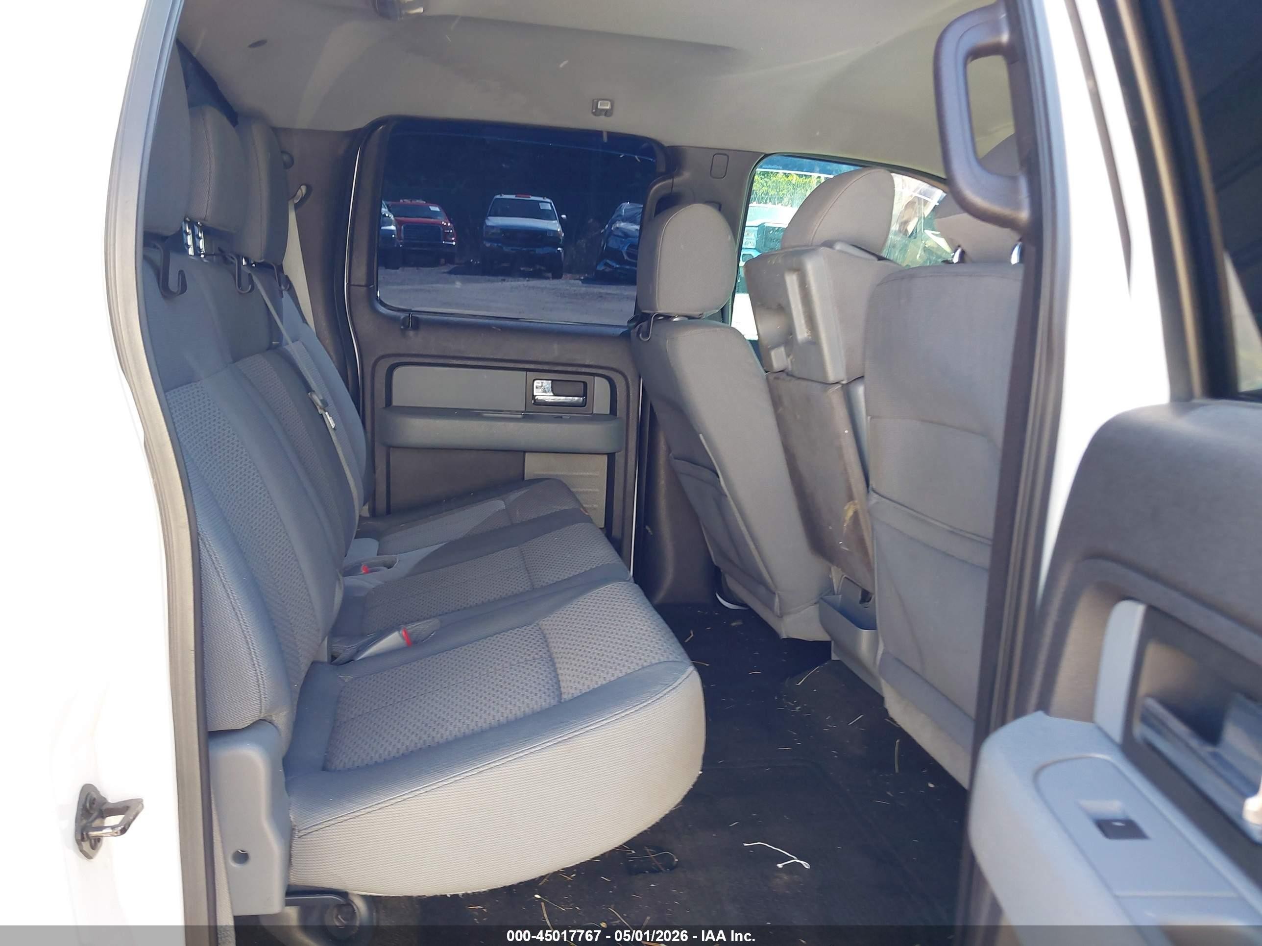 2012 Ford F-150 Xlt White vin: 1FTFW1EF7CFA54196
