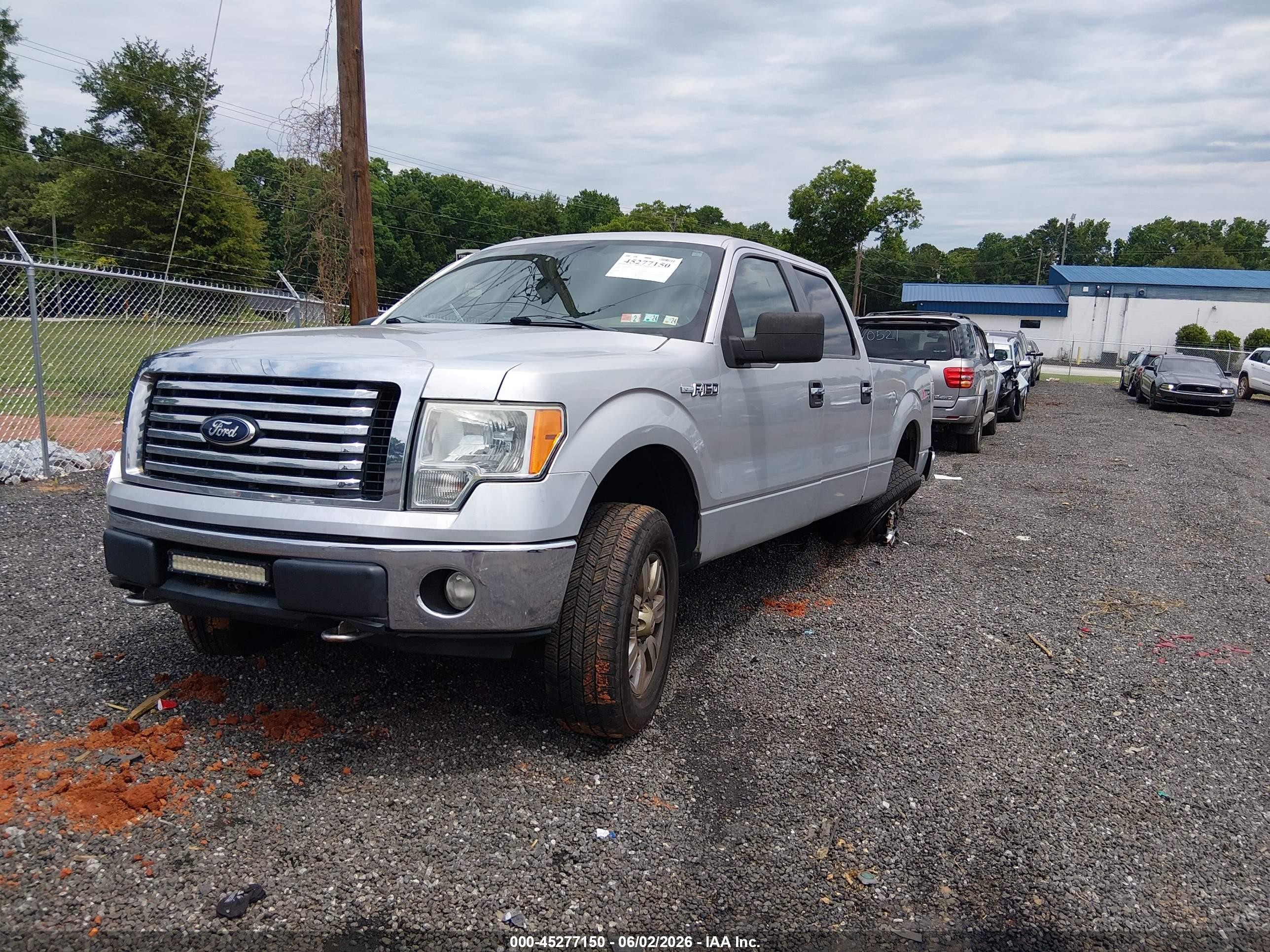 2012 Ford F-150 Xlt Silver vin: 1FTFW1EF7CFA62573