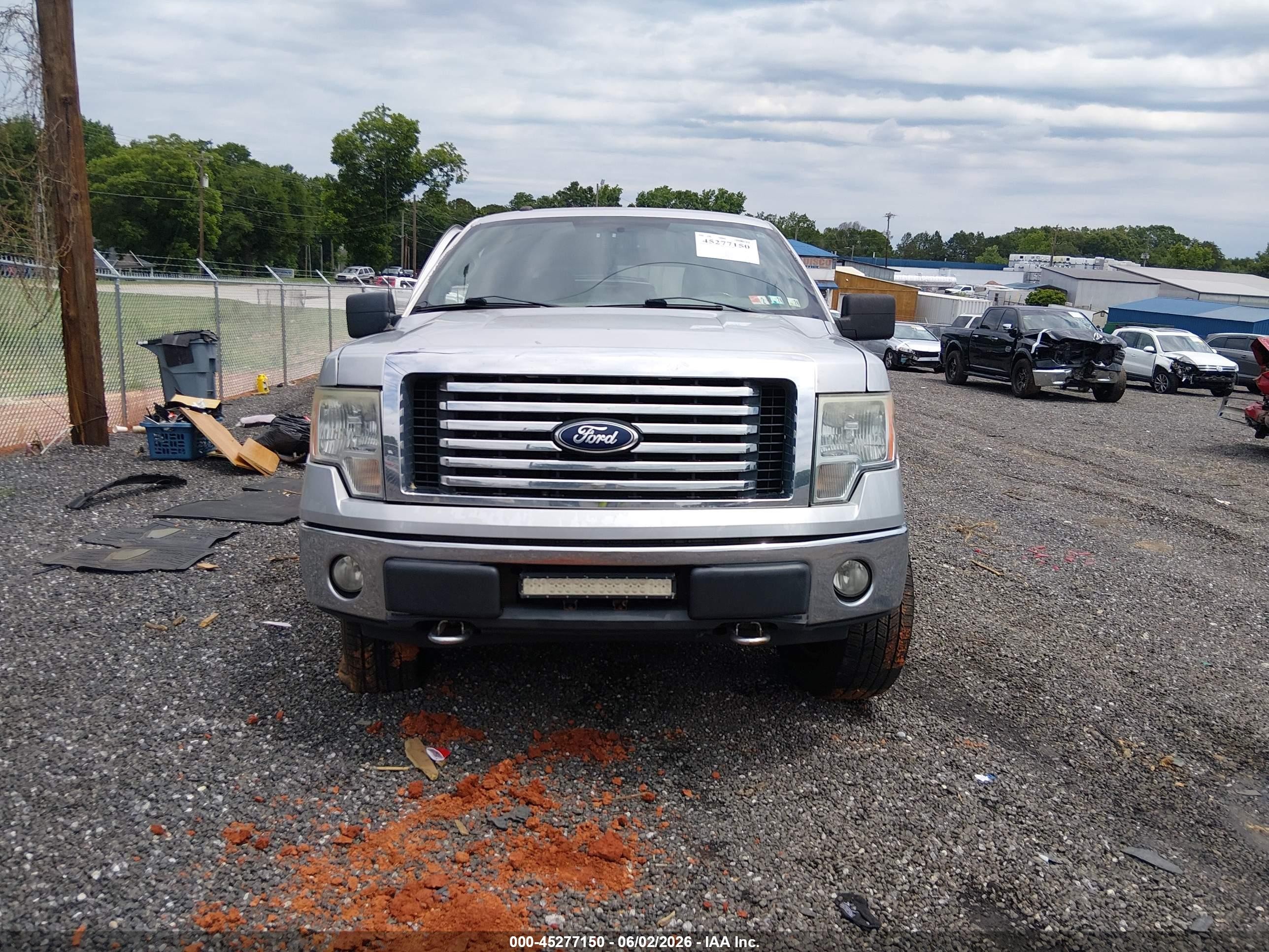 2012 Ford F-150 Xlt Silver vin: 1FTFW1EF7CFA62573