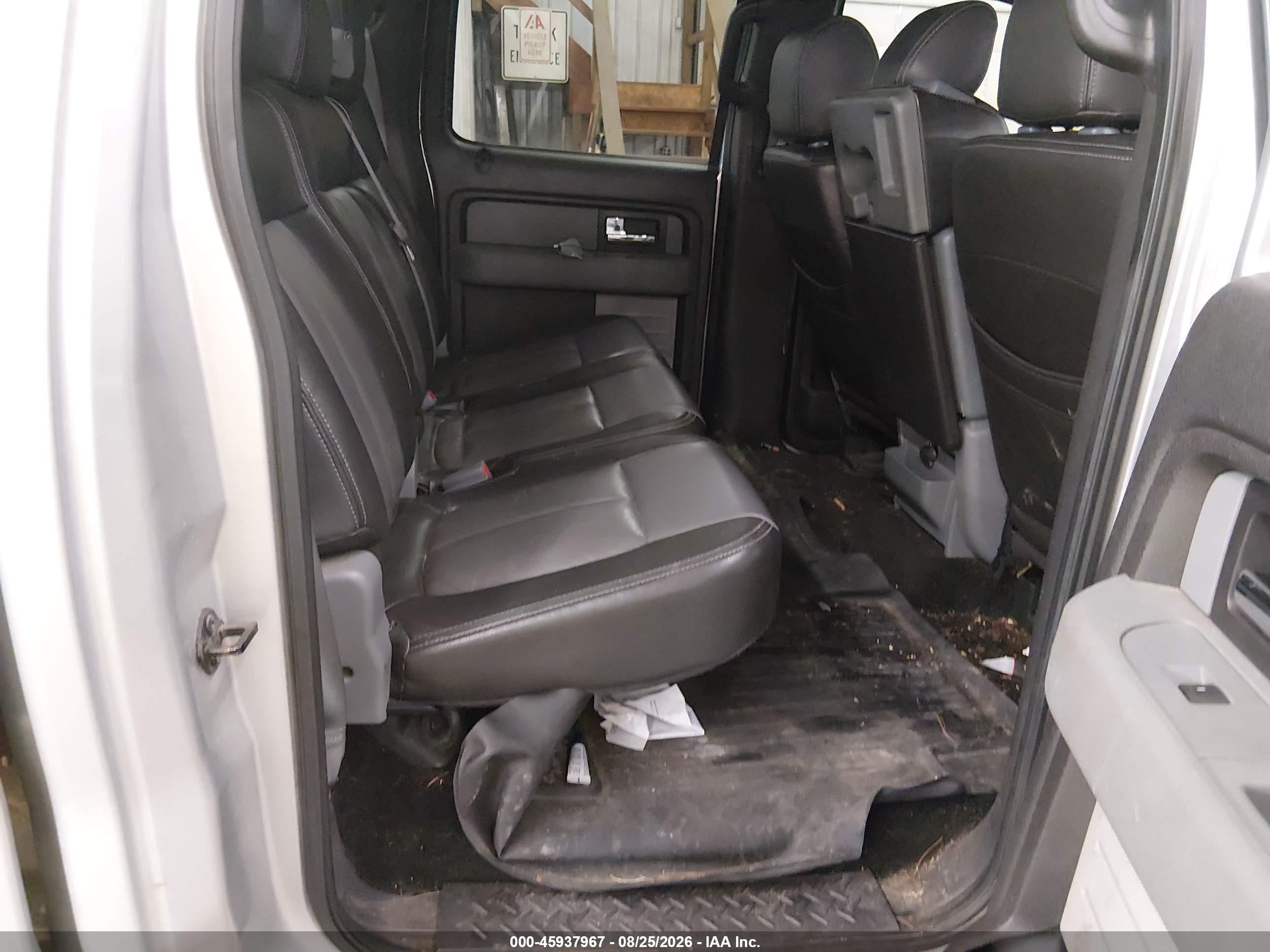 2012 Ford F150 Supercrew Silver vin: 1FTFW1EF7CFB92062