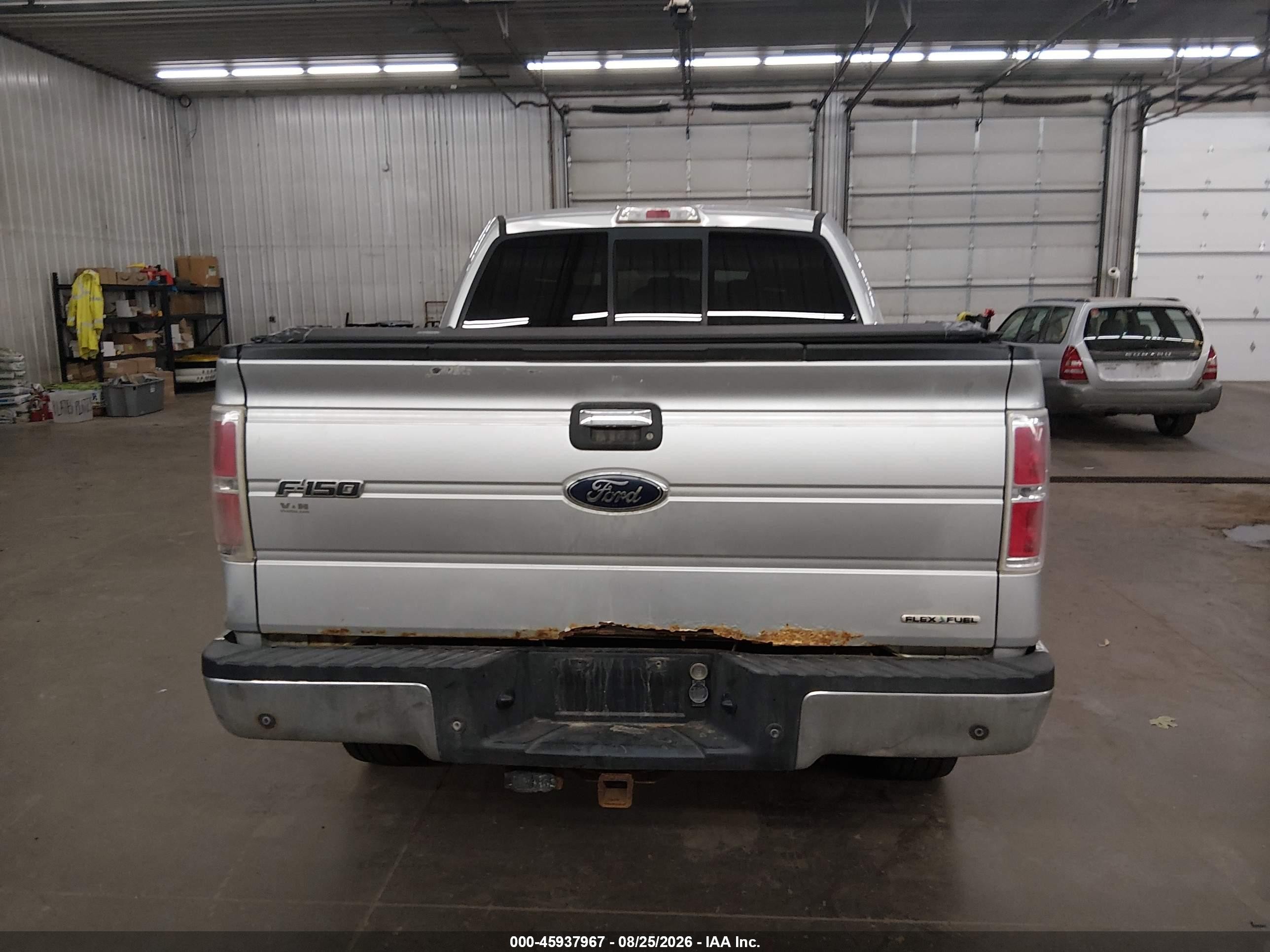 2012 Ford F150 Supercrew Silver vin: 1FTFW1EF7CFB92062