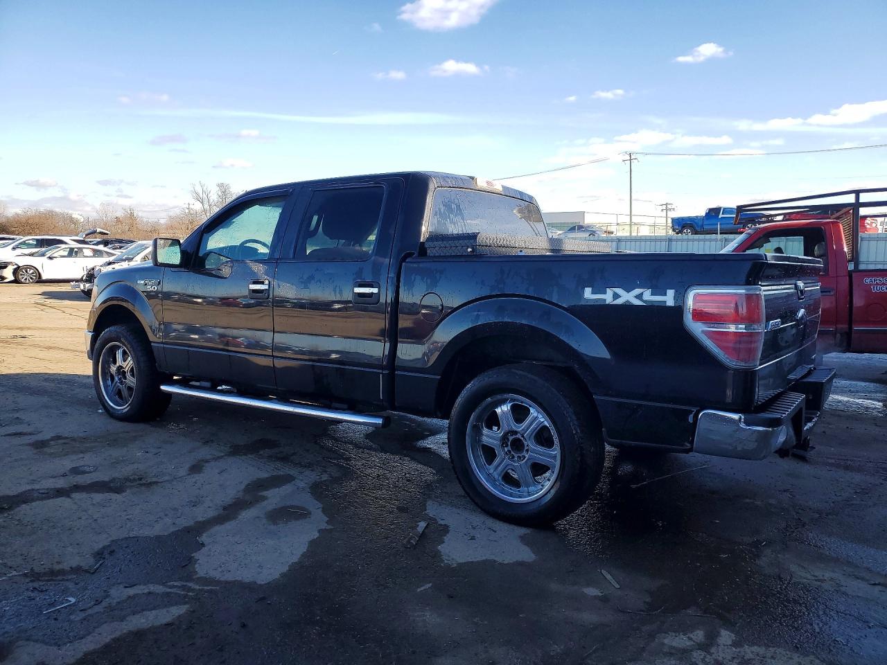 2012 Ford F150 Supercrew Black vin: 1FTFW1EF7CFC01066