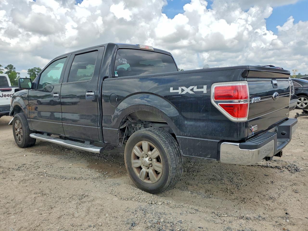 2012 Ford F150 Supercrew Black vin: 1FTFW1EF7CFC01682