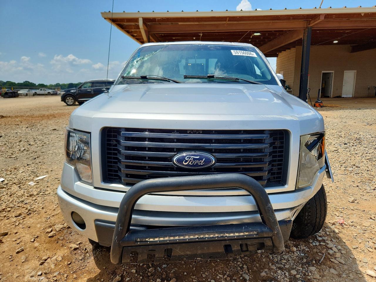 2012 Ford F150 Supercrew Silver vin: 1FTFW1EF7CFC33676