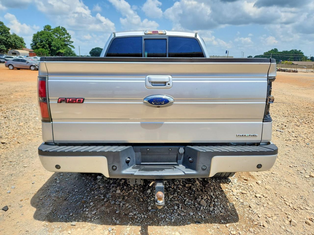 2012 Ford F150 Supercrew Silver vin: 1FTFW1EF7CFC33676