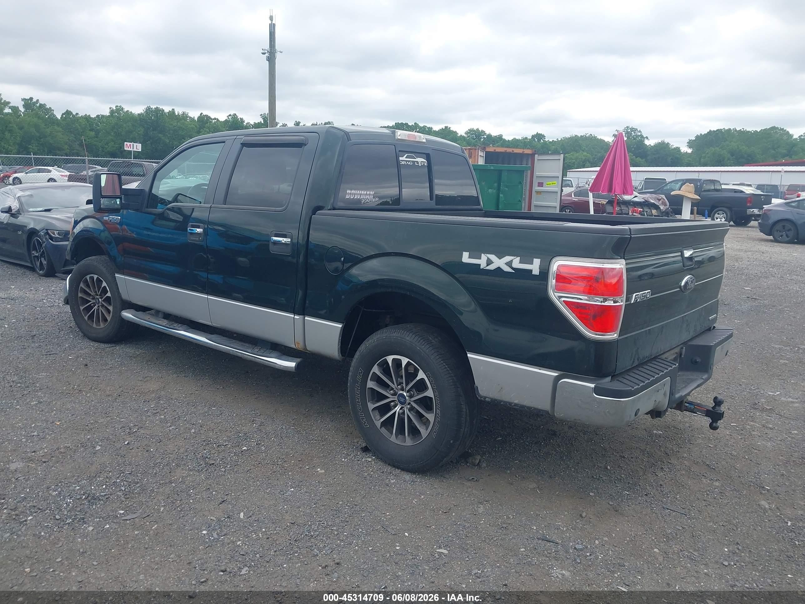 2012 Ford F-150 Xlt Черный vin: 1FTFW1EF7CFC39137