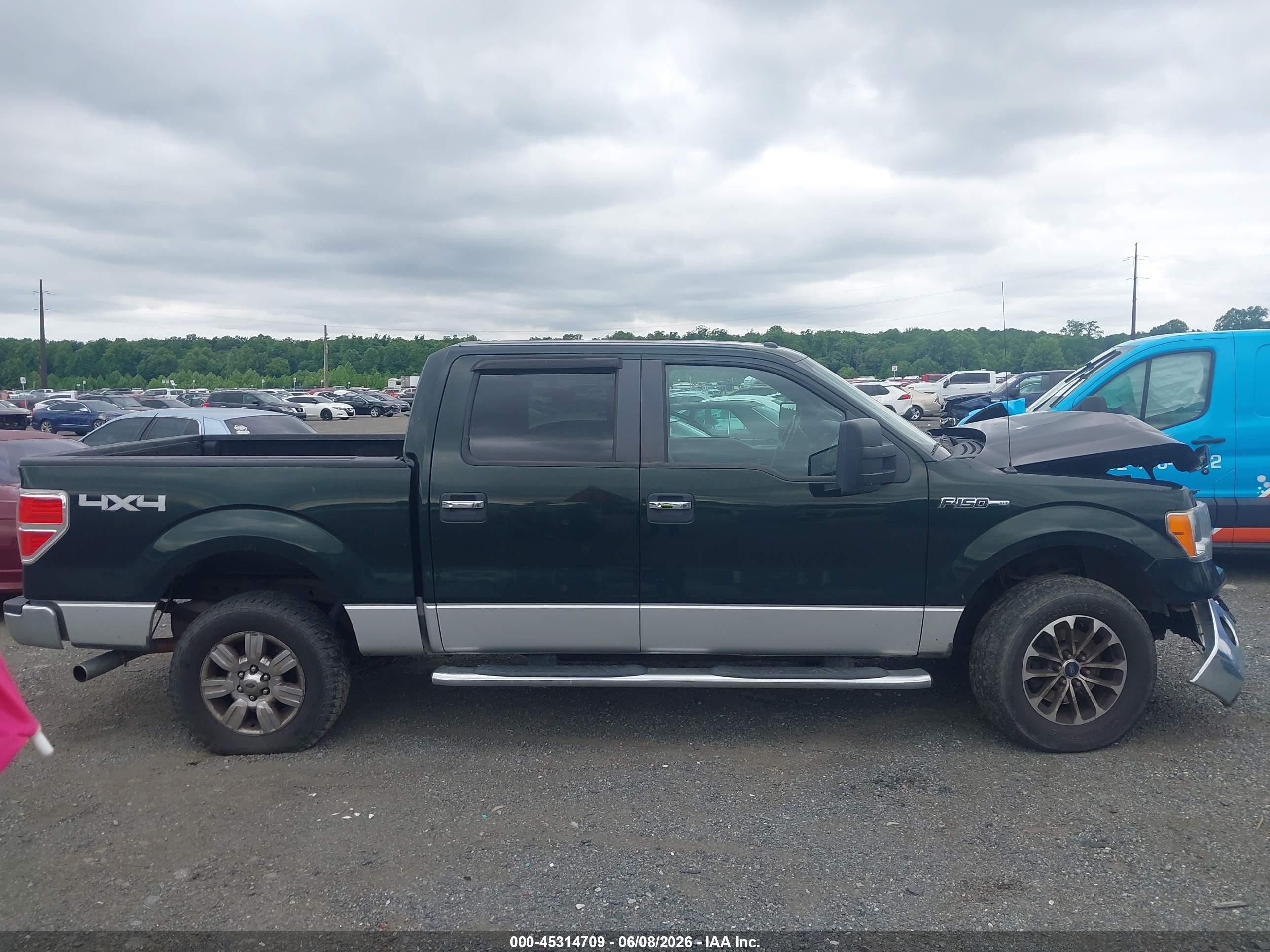 2012 Ford F-150 Xlt Черный vin: 1FTFW1EF7CFC39137
