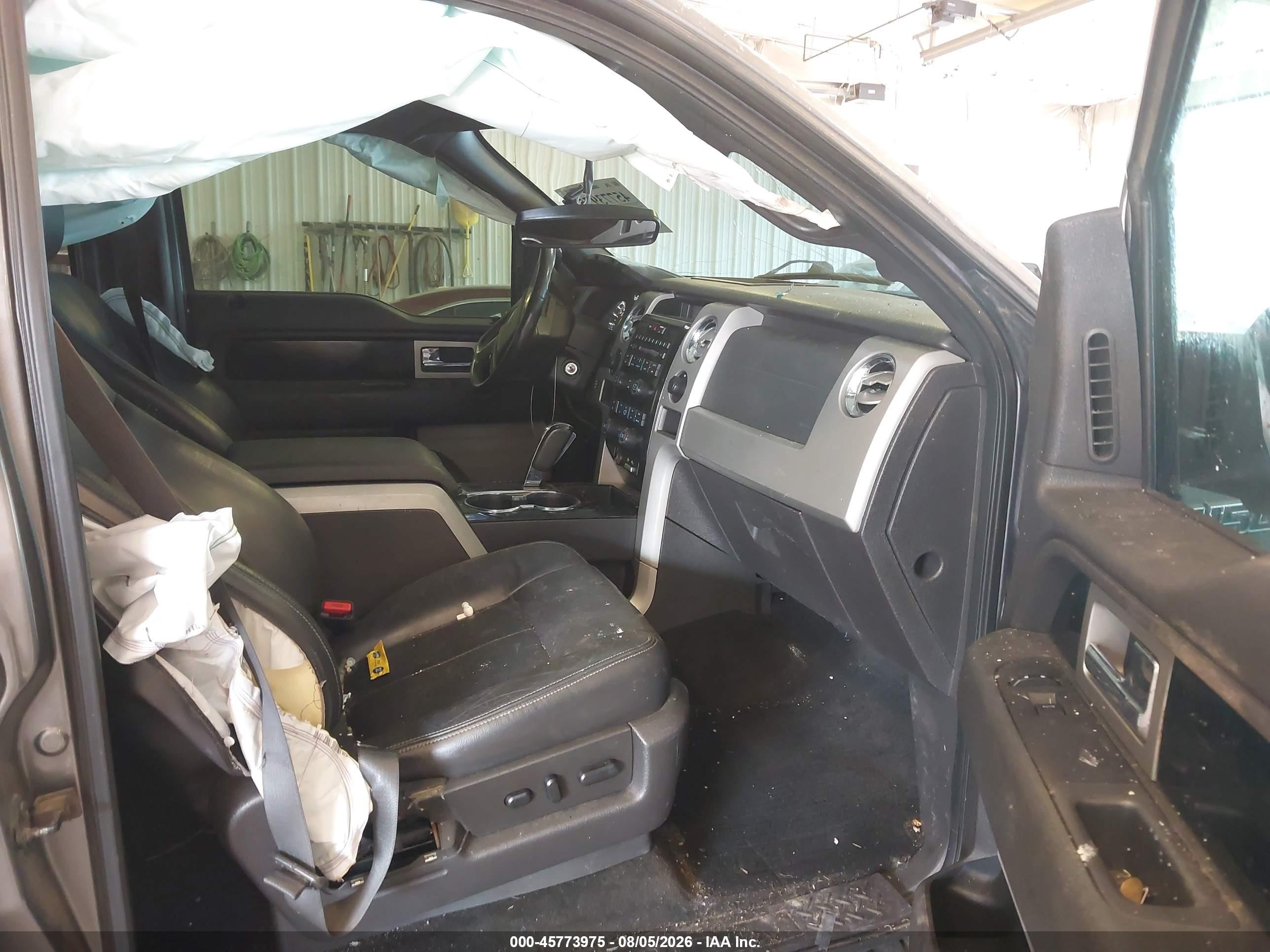 2012 Ford F-150 Fx4 Gray vin: 1FTFW1EF7CFC60554